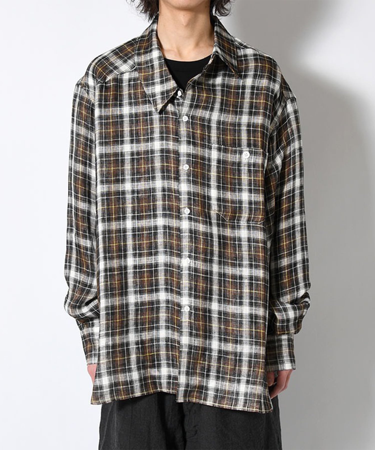 Check Slip Shirt LES SIX