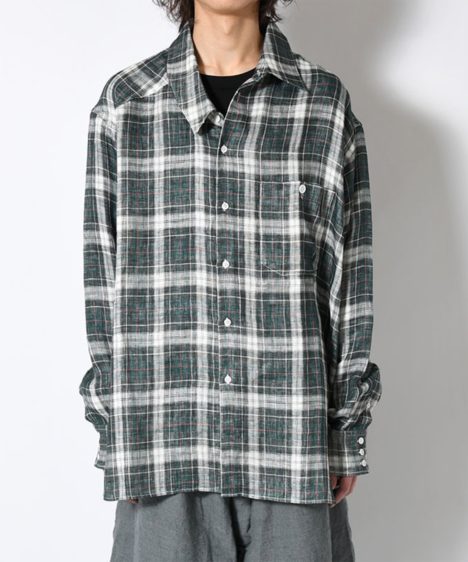 Check Slip Shirt LES SIX