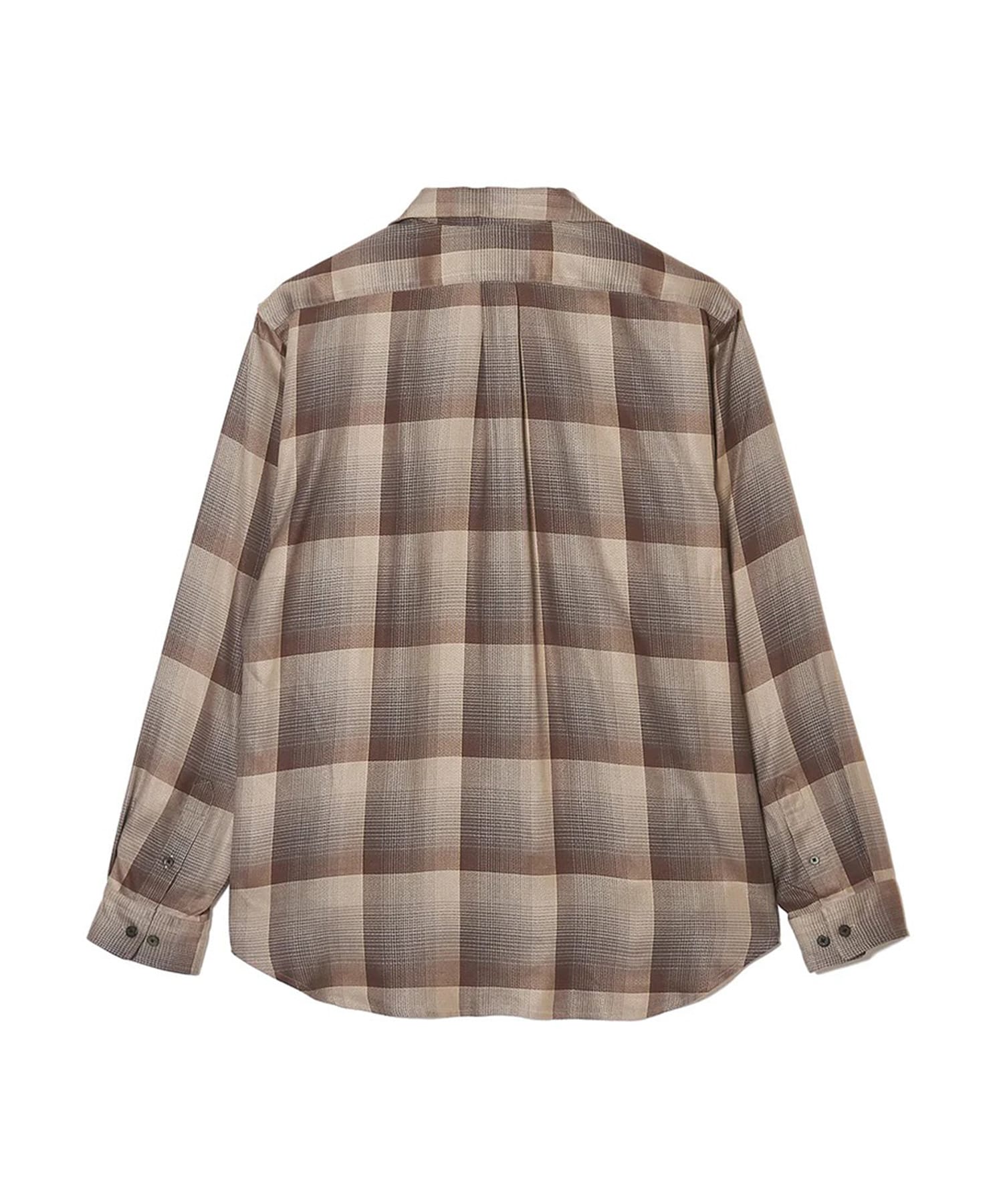 【SUGARHILL】OMBRE OPEN-COLLAR SHIRT OMBRE OPEN COLLAR SHIRT | SUGARHILL
