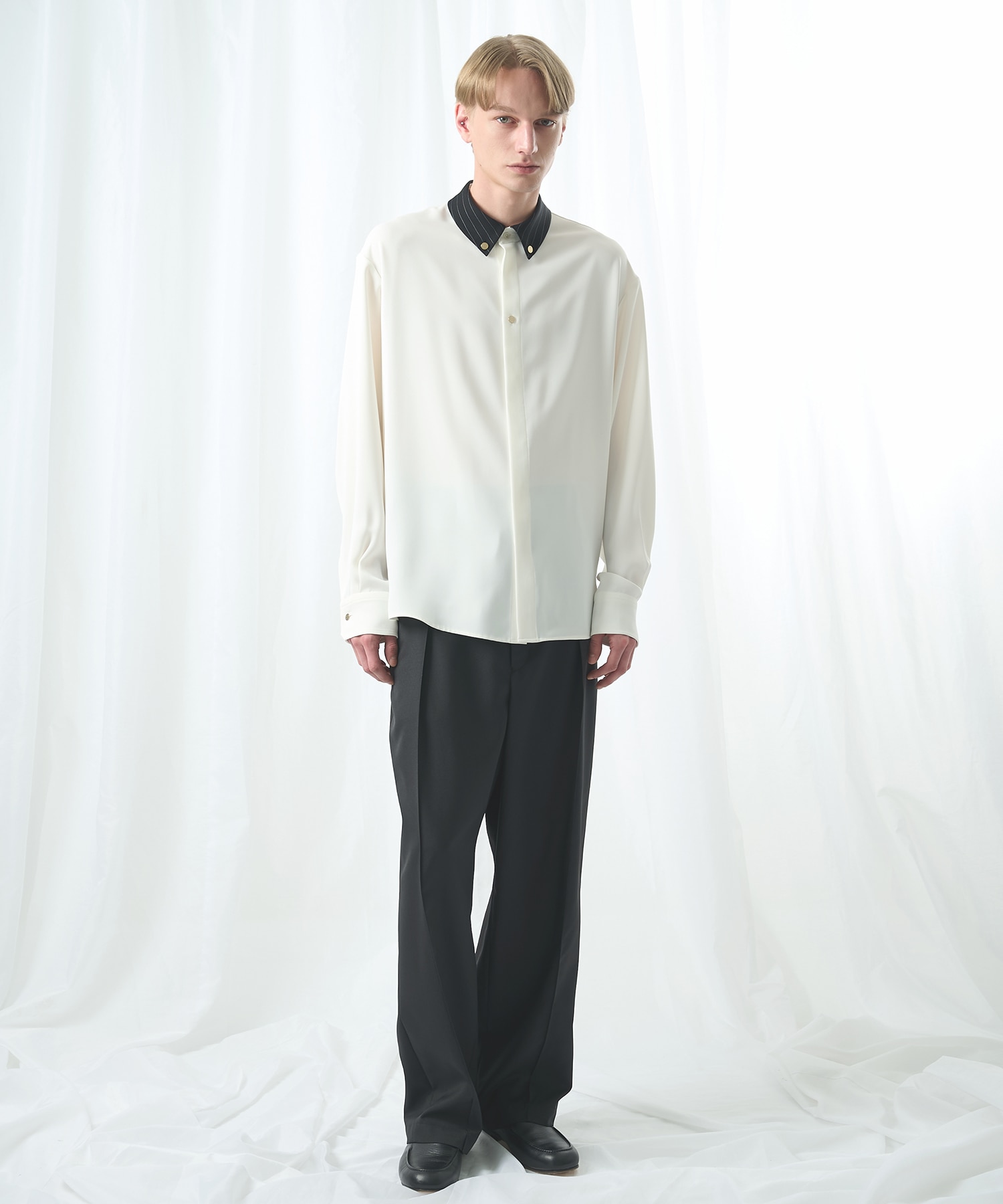 別注 Cleric Collar Shirt CULLNI