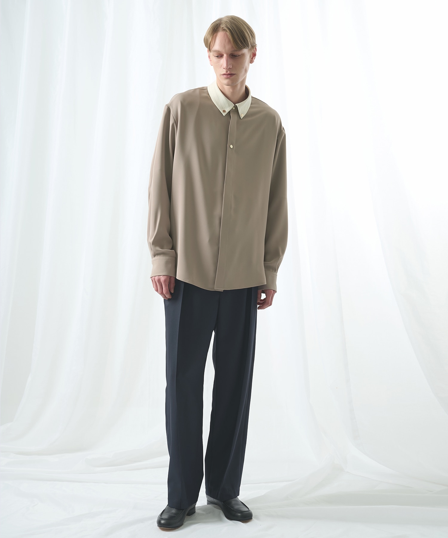 別注 Cleric Collar Shirt CULLNI