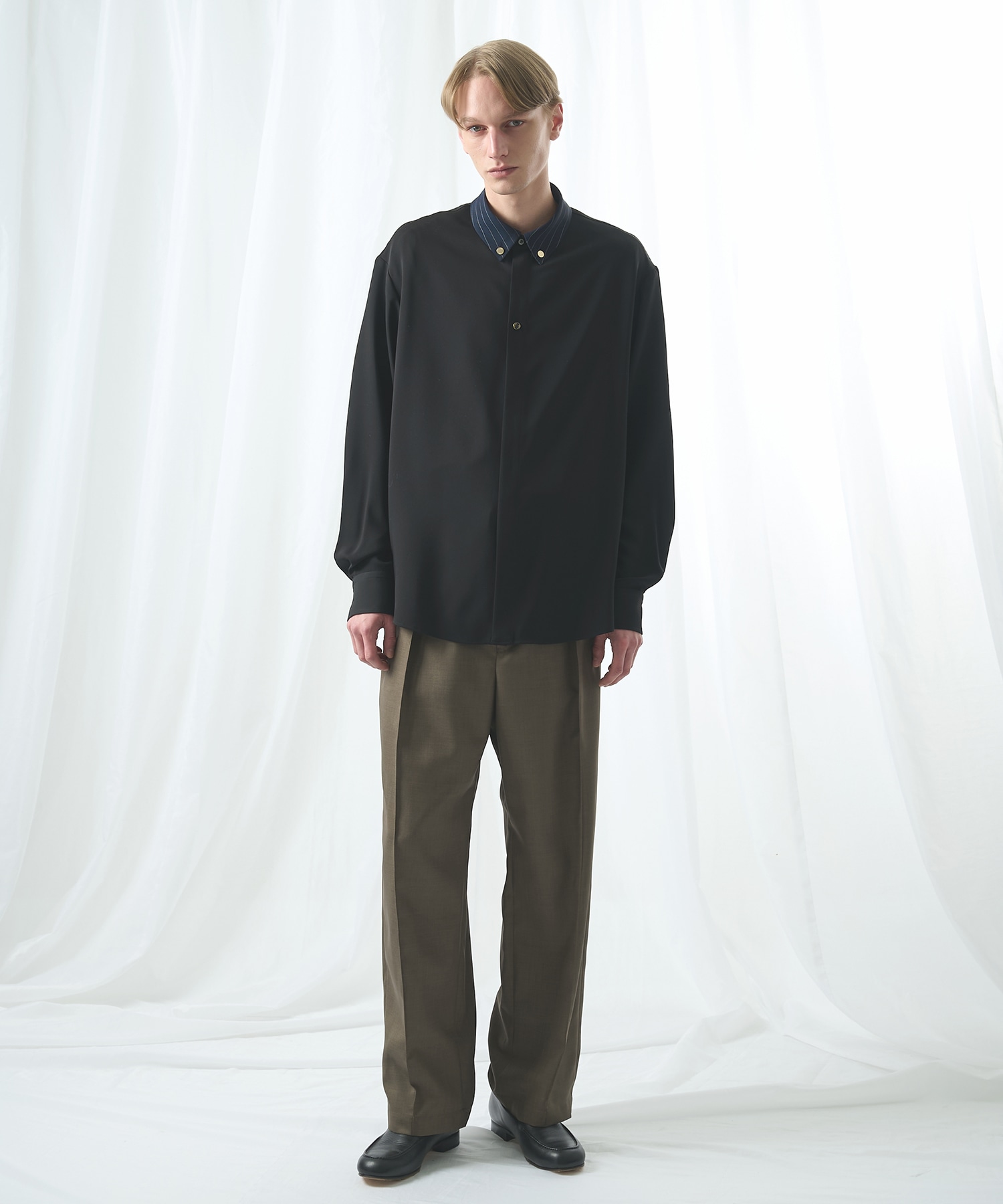 別注 Cleric Collar Shirt CULLNI