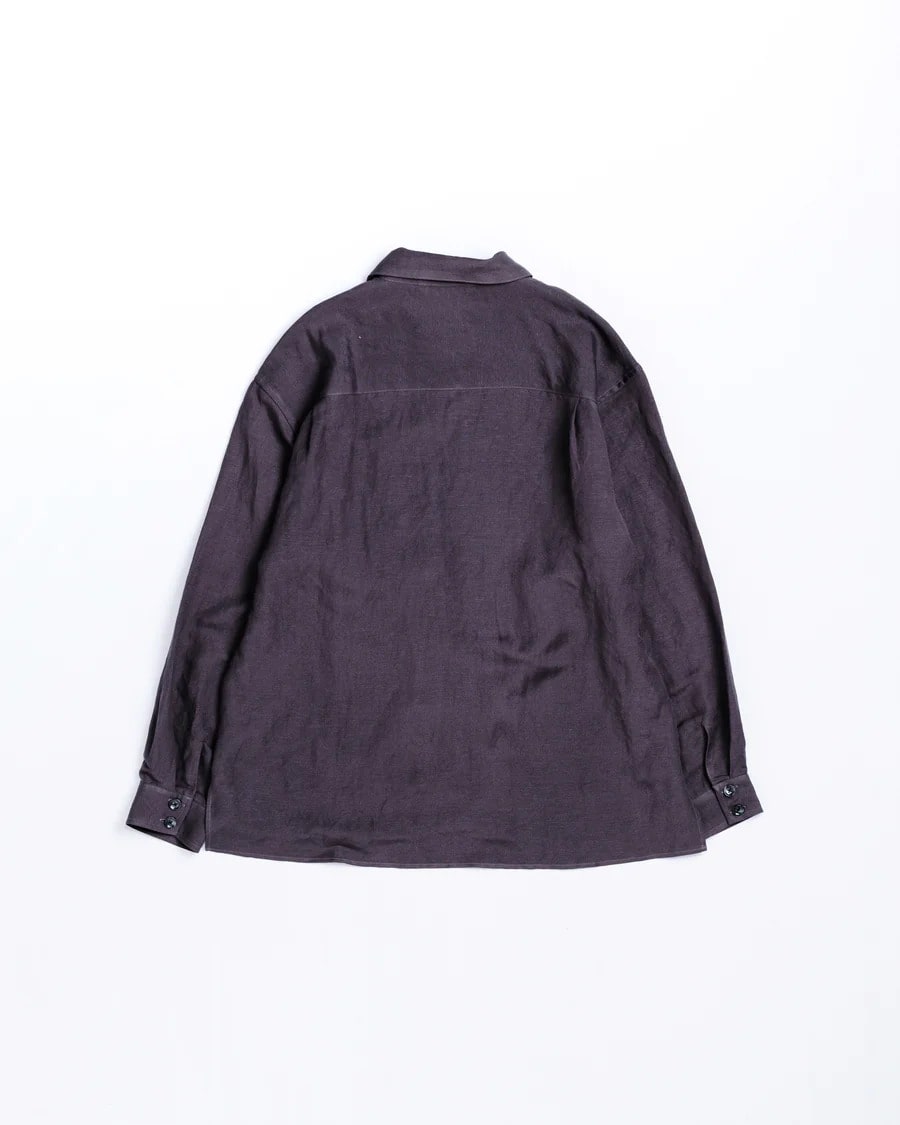 DRAPE LINE OPEN COLLOR SHIRTS ANACHRONORM