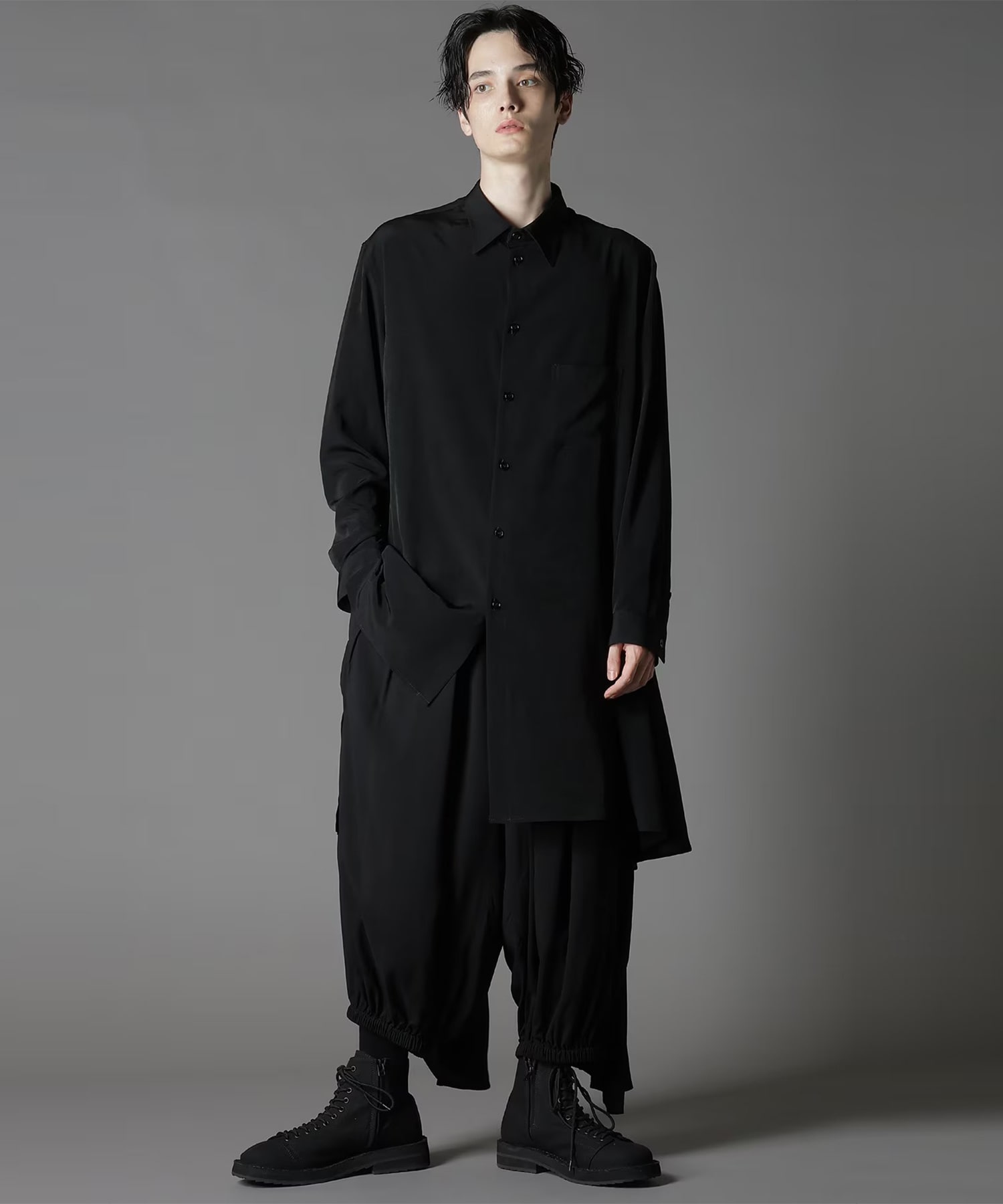 アシンメトリーシャツ GroundY