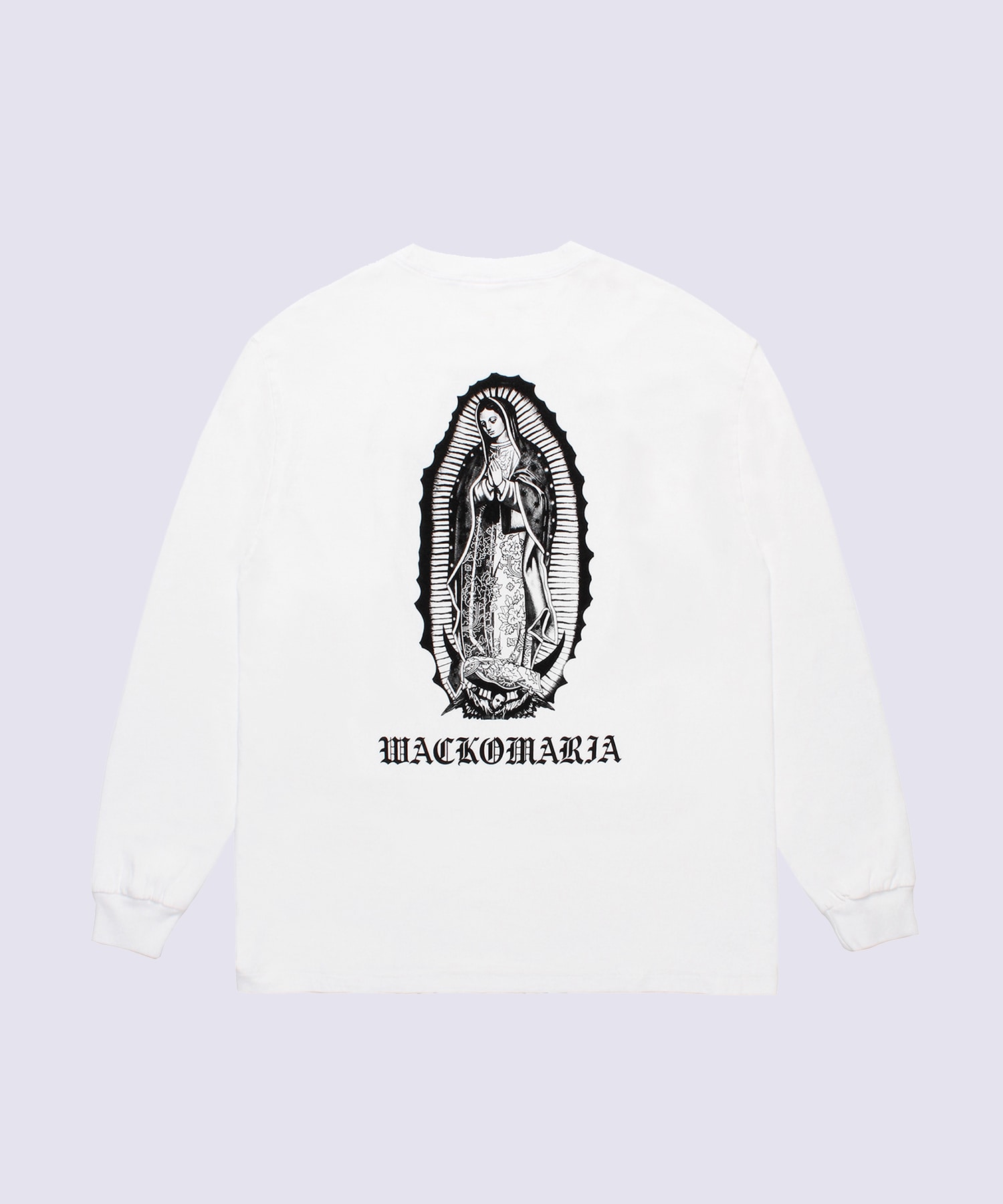 WASHED HEAVY WEIGHT CREW NECK LONG SLEEVE T-SHIRT ( TYPE-1 ) WACKO MARIA
