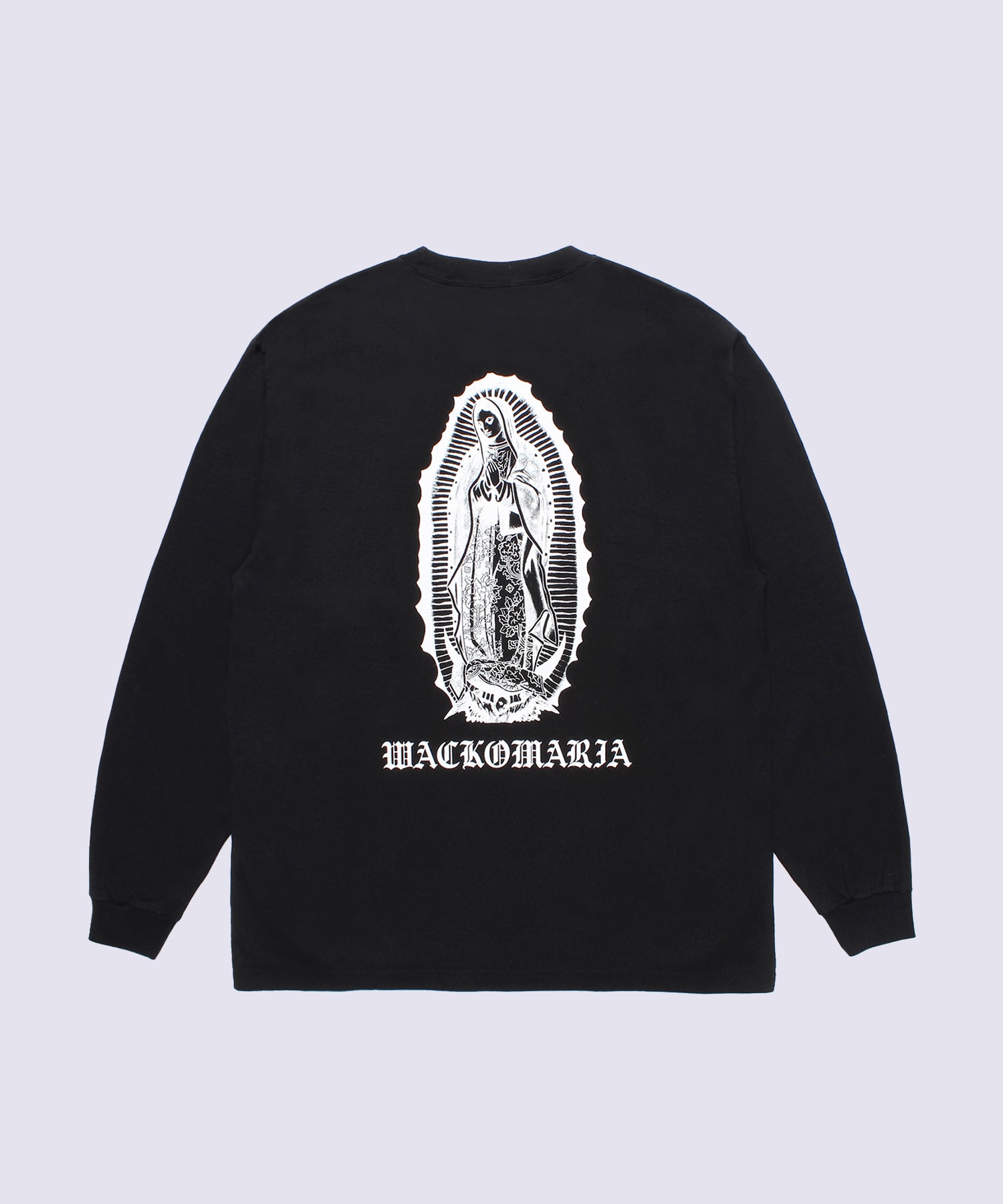 WASHED HEAVY WEIGHT CREW NECK LONG SLEEVE T-SHIRT ( TYPE-1 ) WACKO MARIA