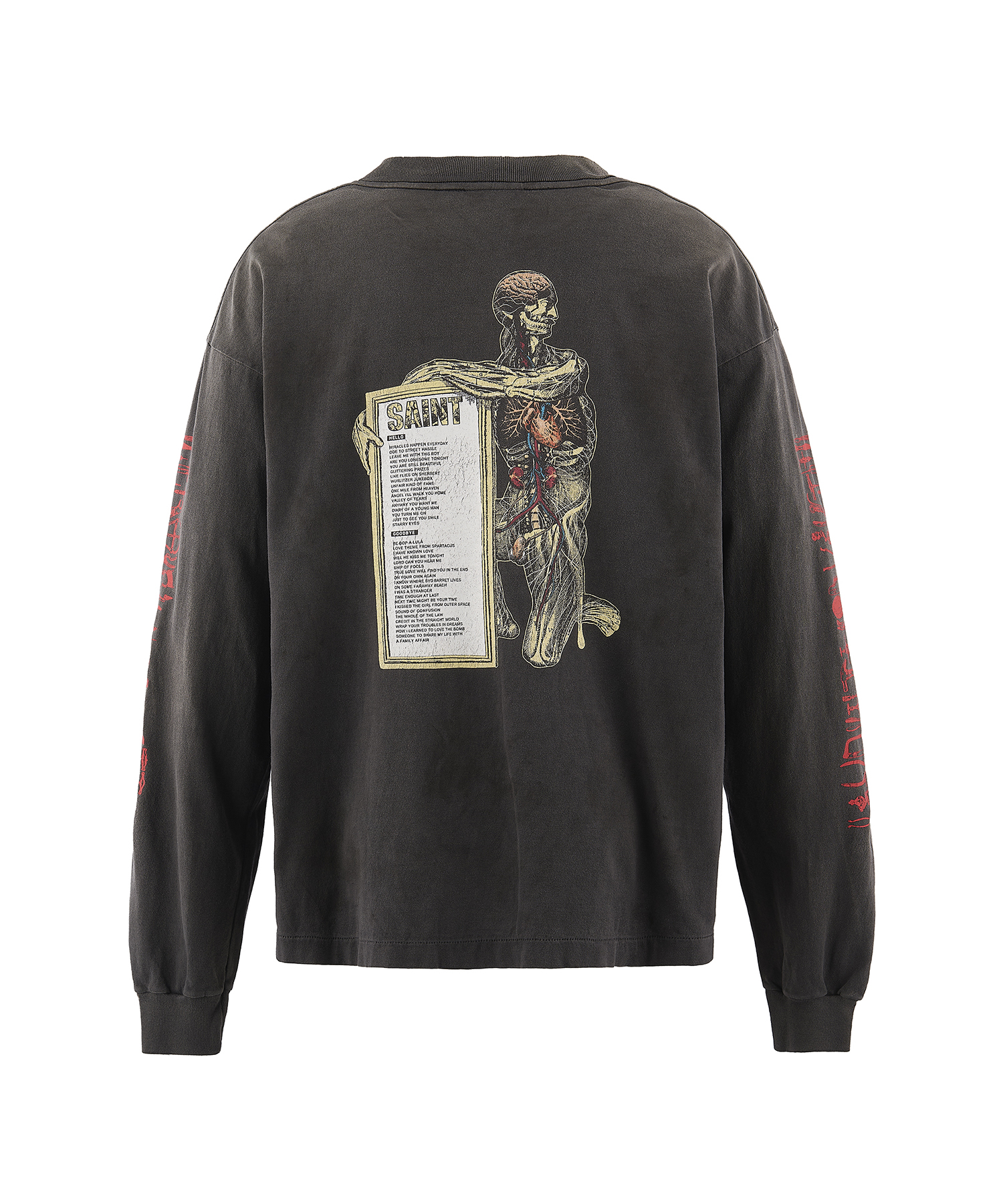 SM-MK8-0000-026/LS T-SHIRT/HEAD/BLACK SAINT M××××××