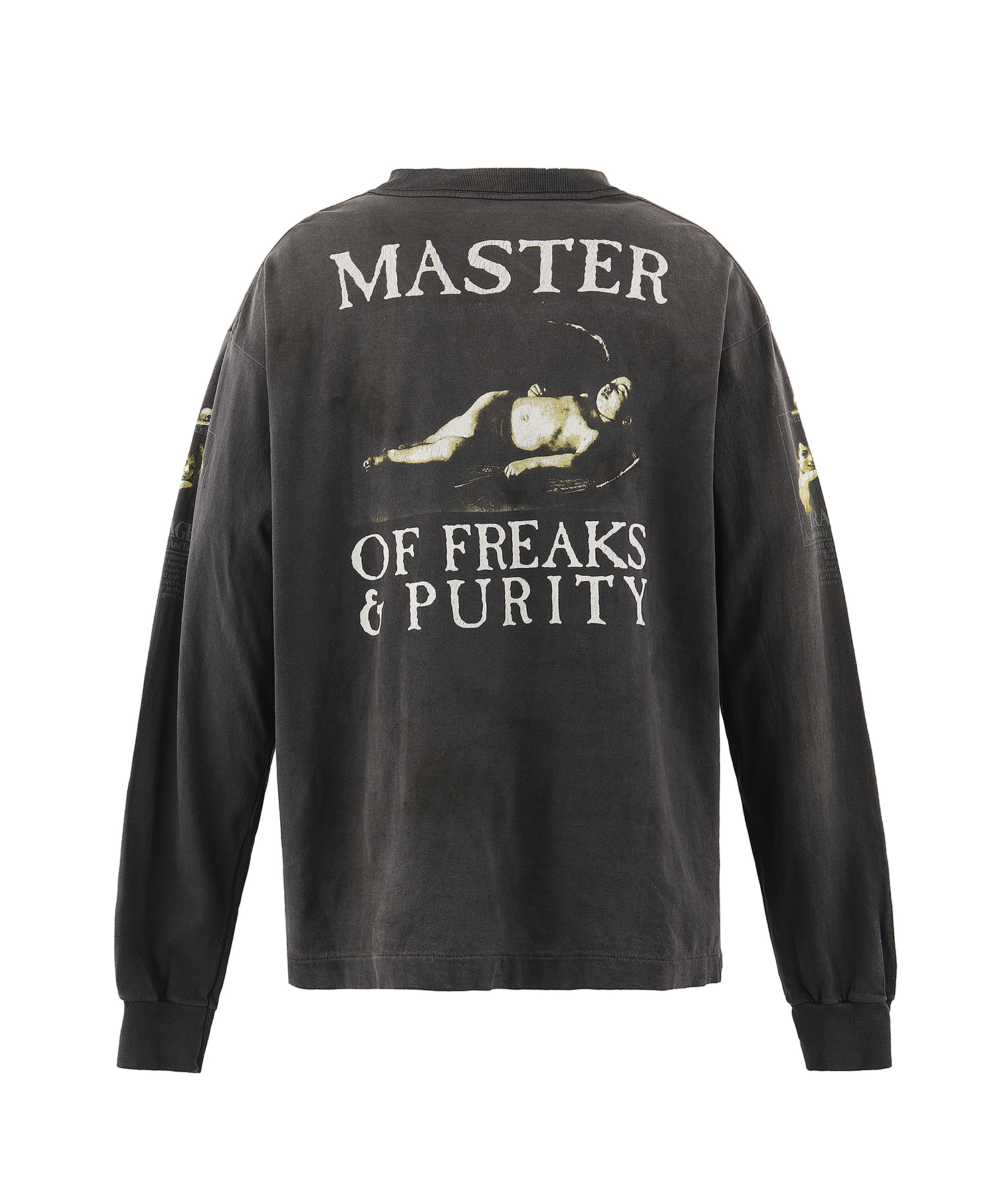 SM-MK8-0000-028/LS T-SHIRT/MEDUSA/BLACK SAINT M××××××