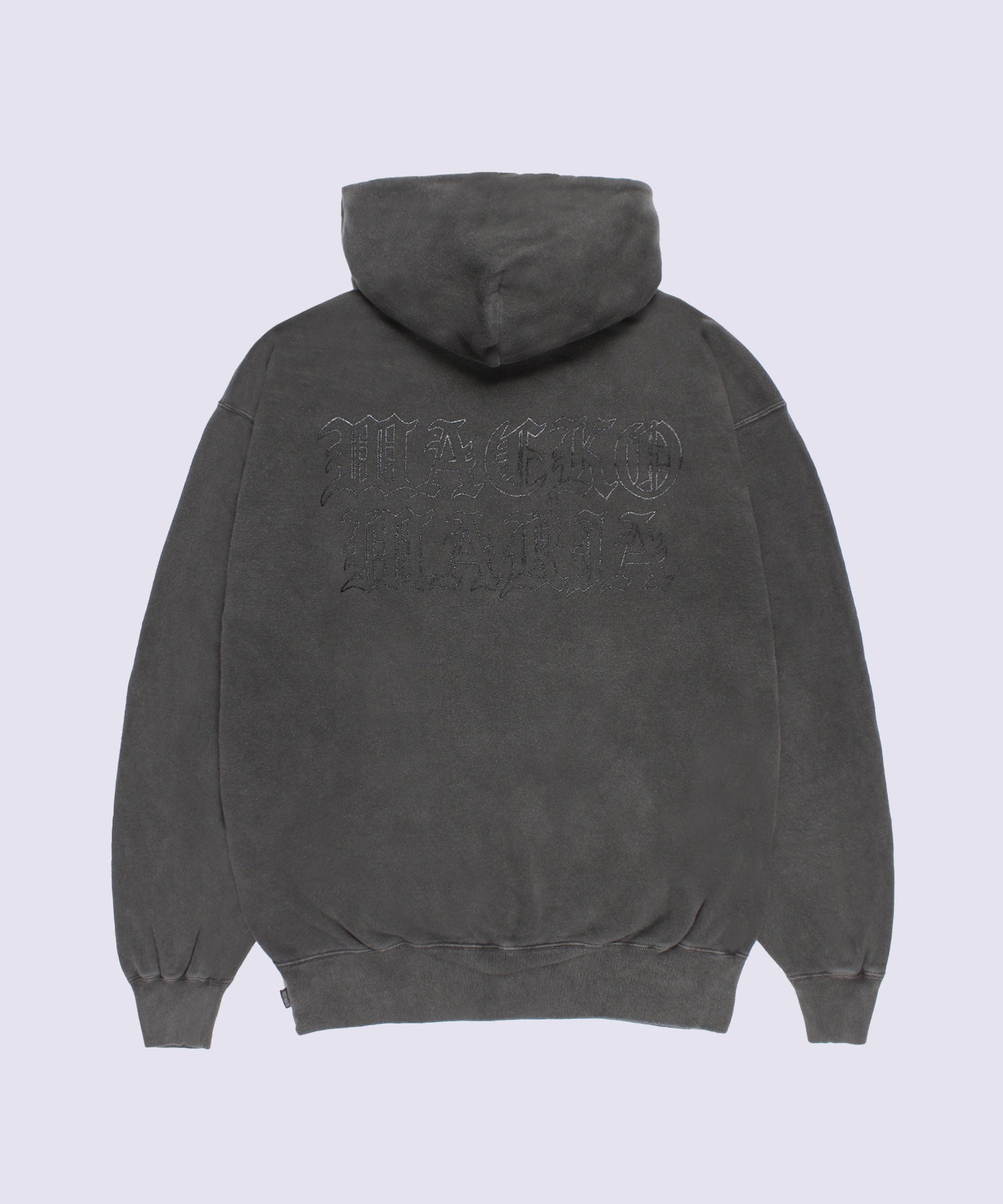 WASHED MIDDLE WEIGHT FULL ZIP HOODED SWEAT SHIRT WACKO MARIA