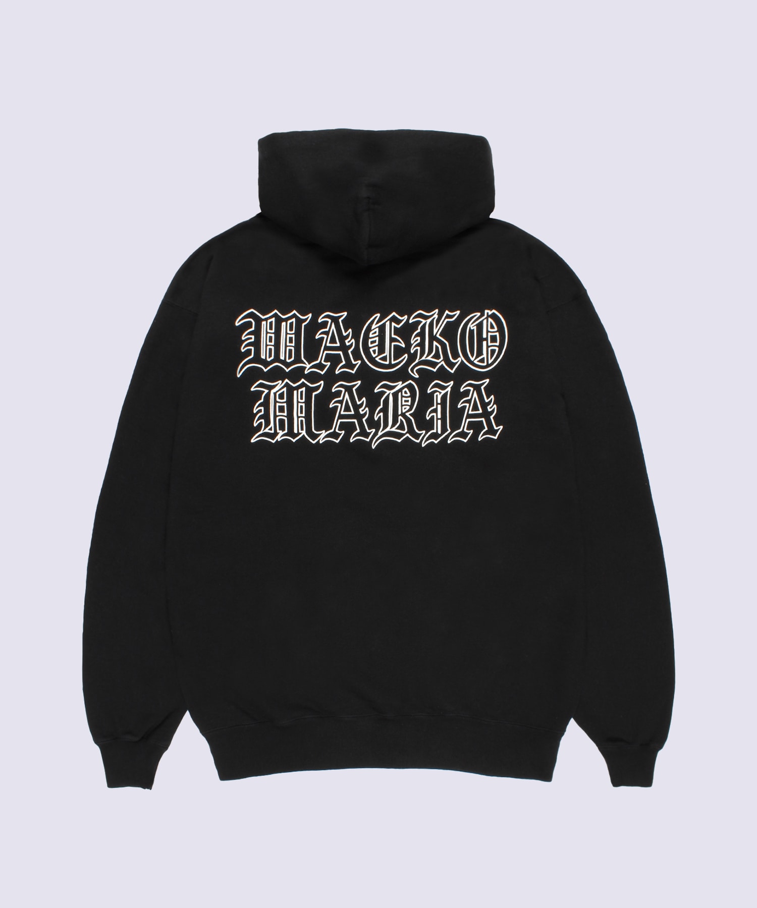 WASHED MIDDLE WEIGHT FULL ZIP HOODED SWEAT SHIRT WACKO MARIA