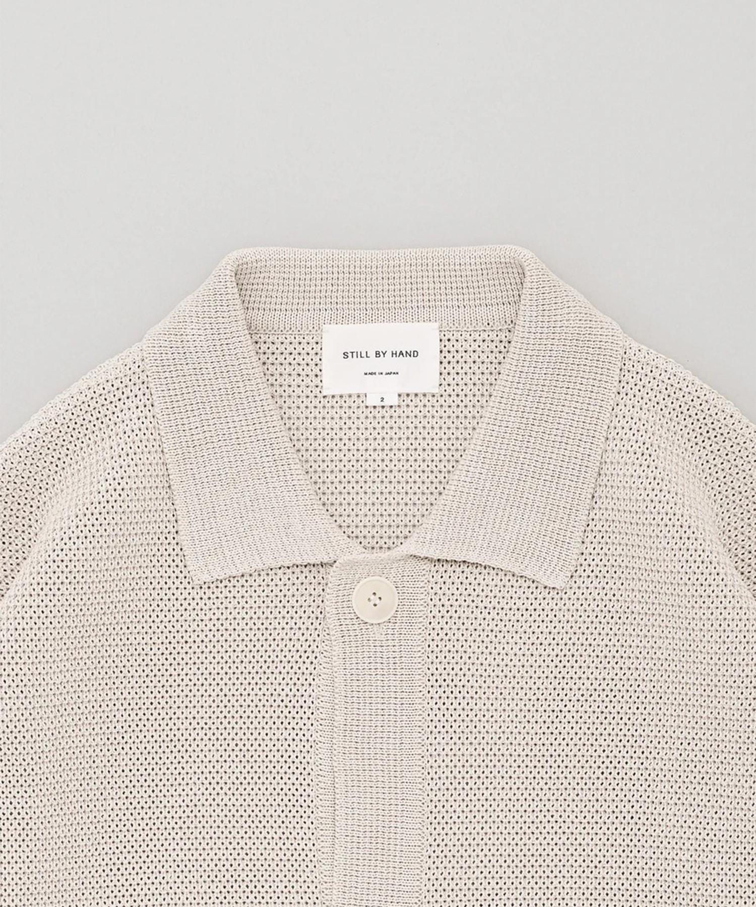 Paper mixed knitted blouson PHINGERIN