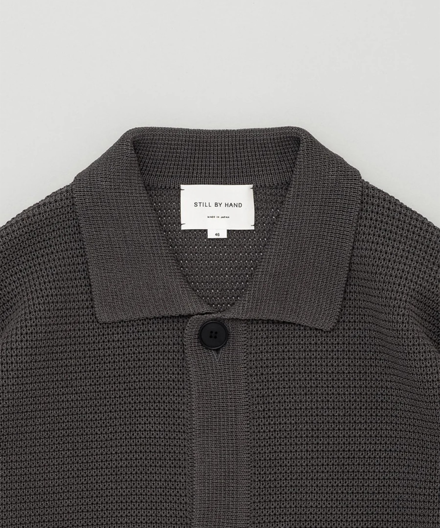 Paper mixed knitted blouson PHINGERIN