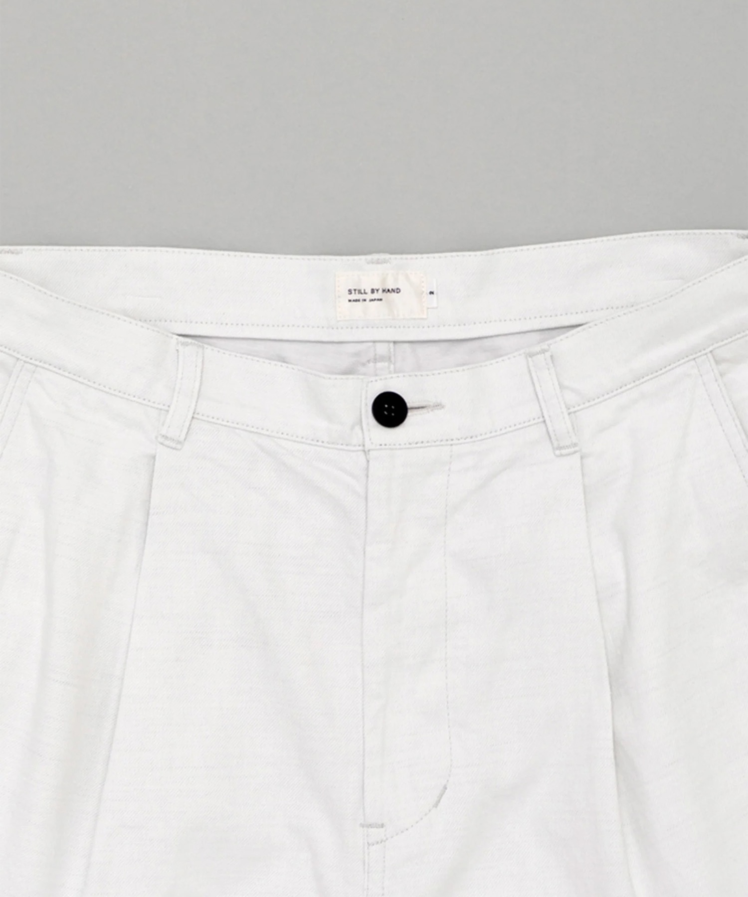 11.5oz deep tuck denim pants STILL BY HAND