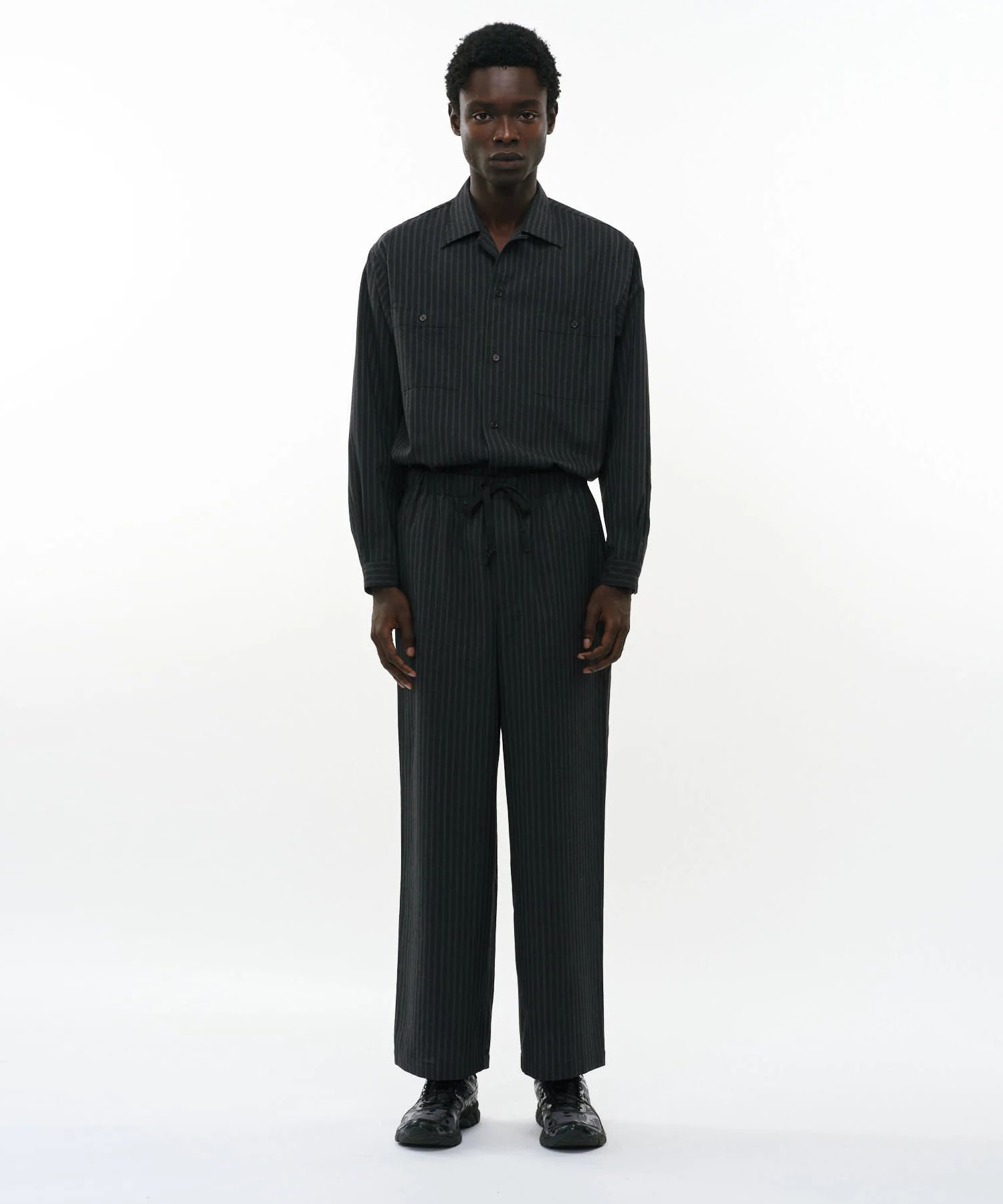 WIDE CYLINDER FIT EASY PANTS MARKAWARE/marka