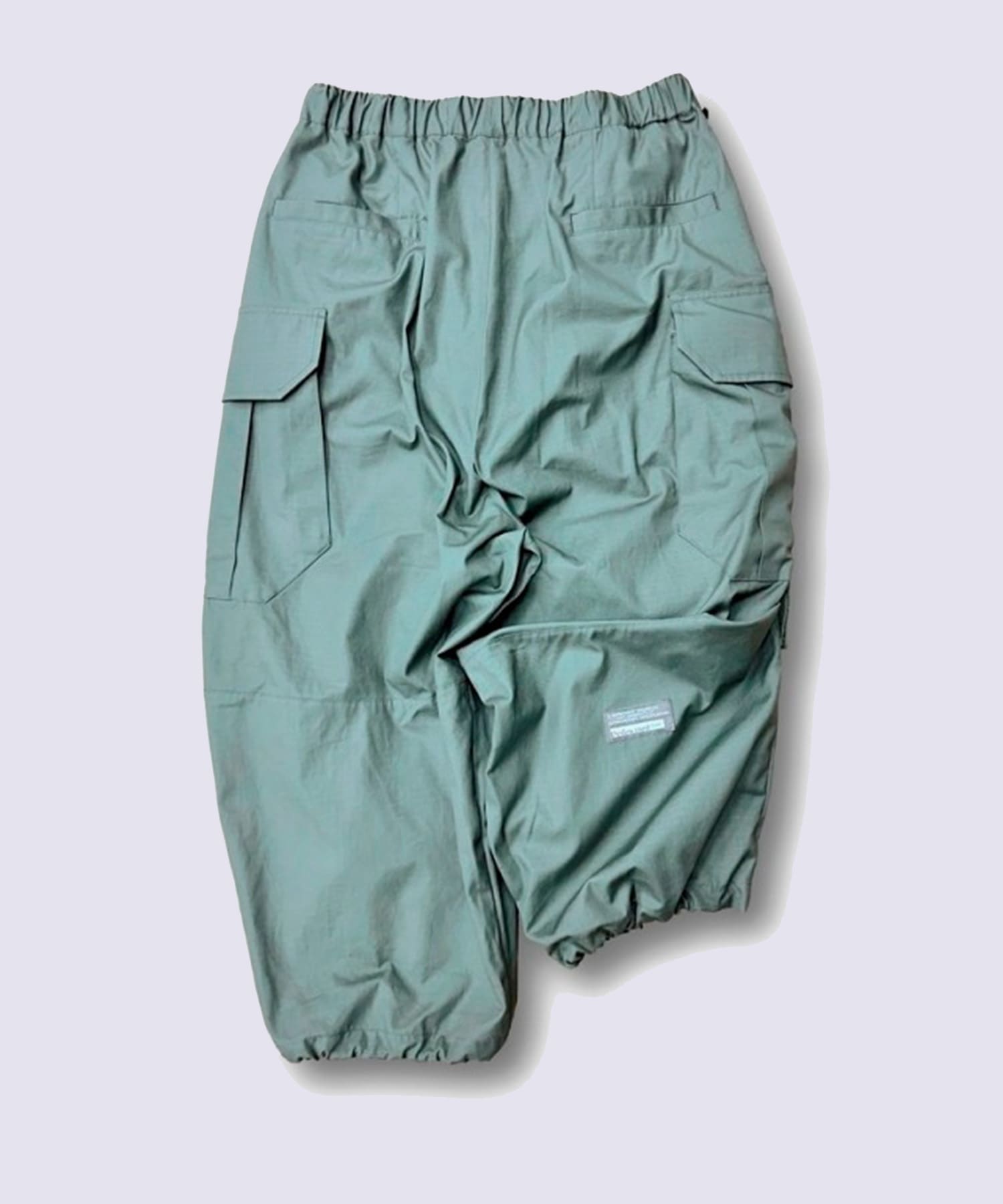 THE CHANGING LENGTH/HEM CROPPED CARGO PANTS POLIQUANT