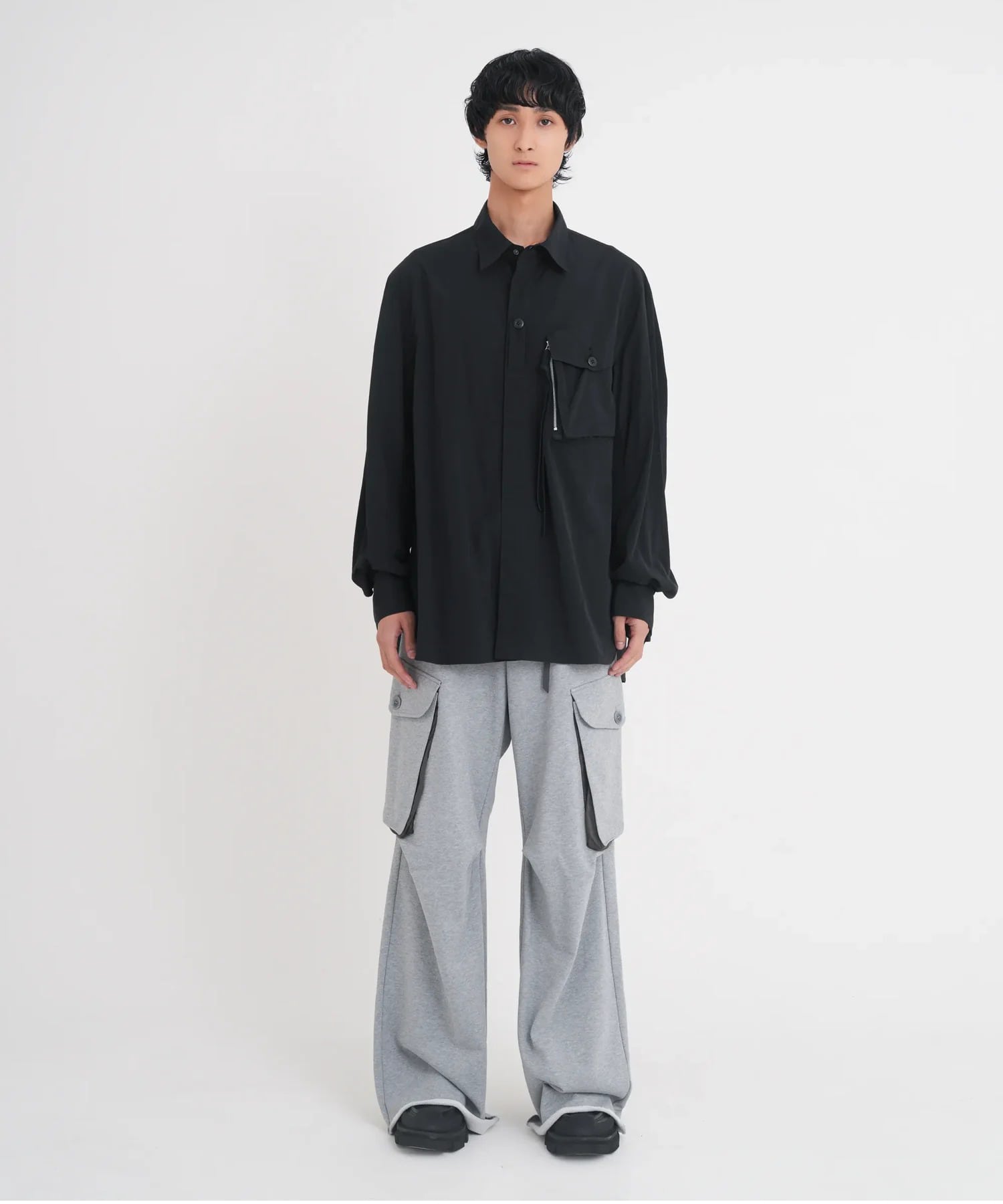 OVER CARGO SWEAT PANTS TAMME