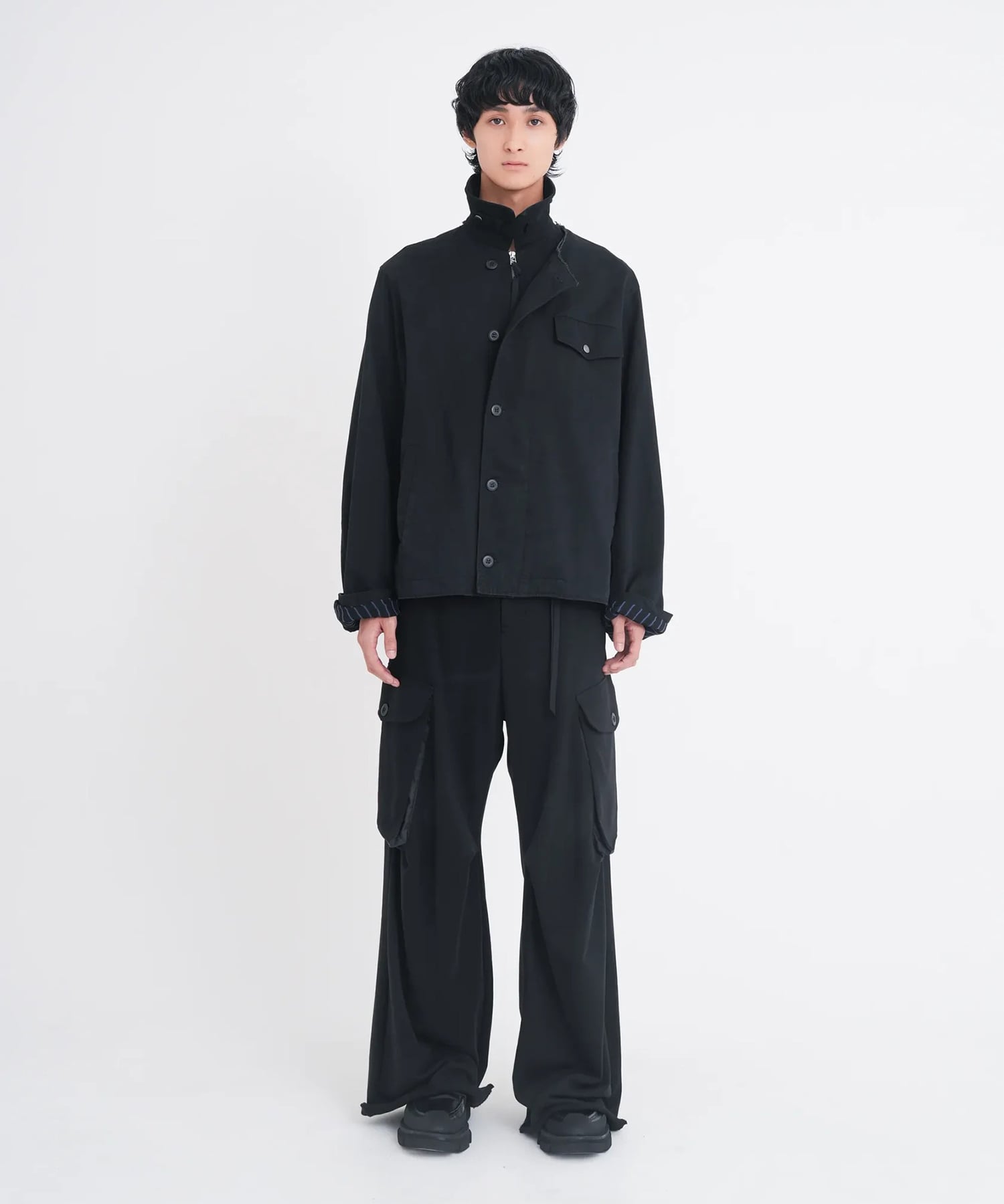 OVER CARGO SWEAT PANTS TAMME