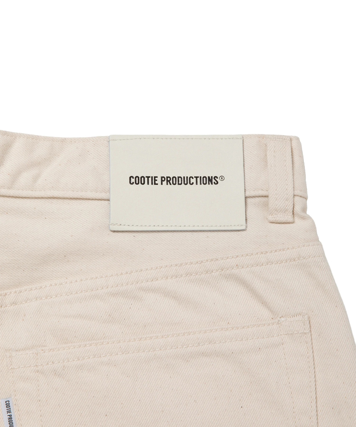 12.5oz Denim 5 Pocket Square Leg Pants COOTIE PRODUCTIONS