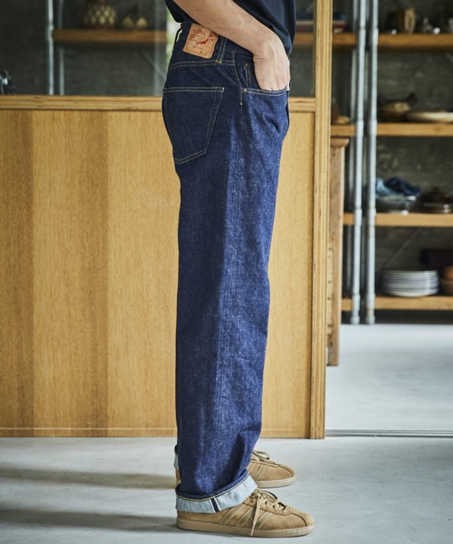 101 DADS FIT DENIM PANTS orSlow