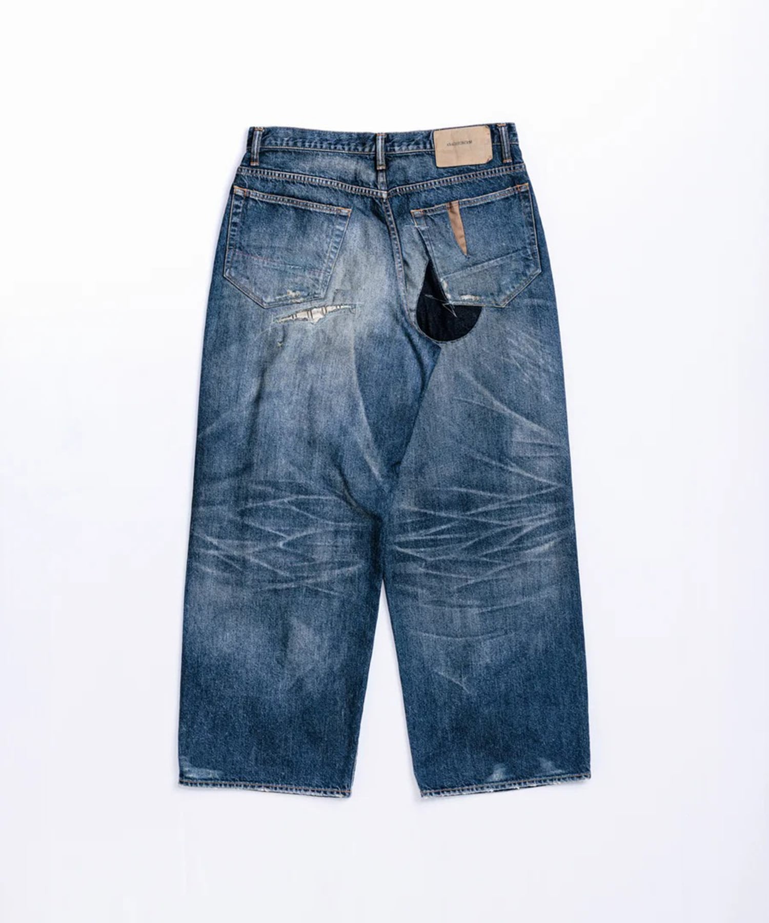REMAKED WIDE 5P DENIM PANTS ANACHRONORM