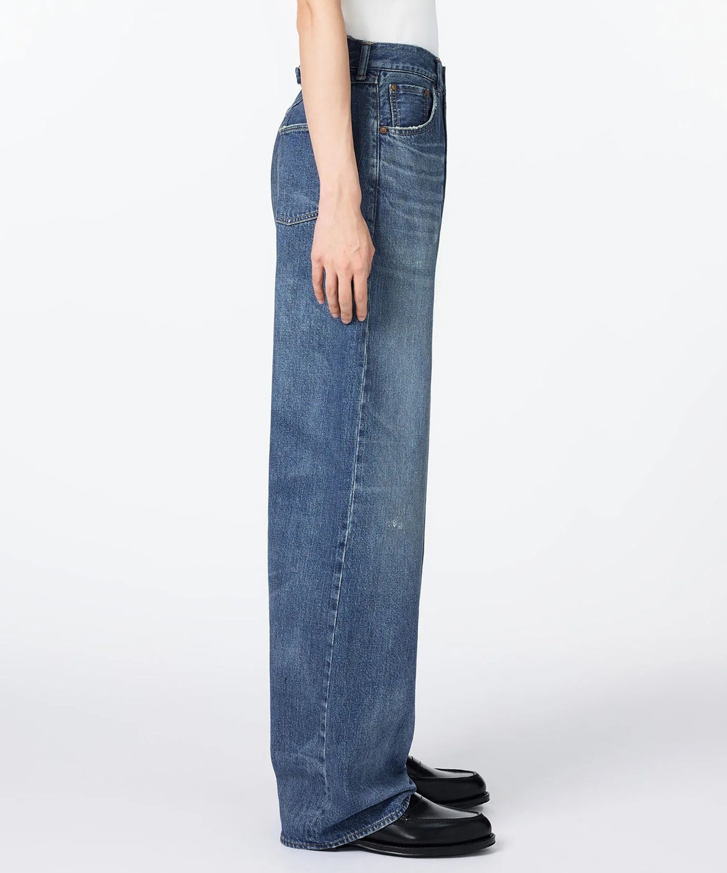 ReDESIGN skew Straight Jeans 12oz JAPAN BLUE
