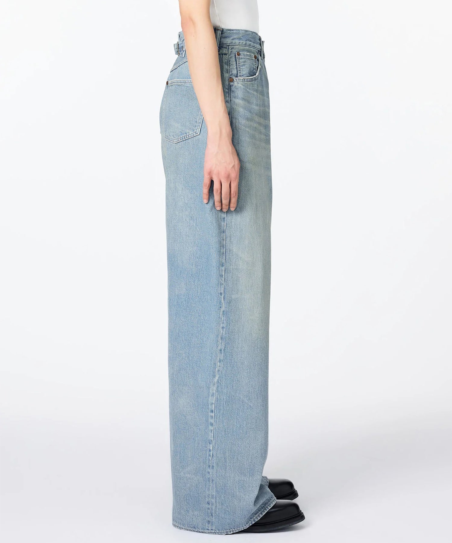 ReDESIGN Skew Wide Jeans 12oz JAPAN BLUE