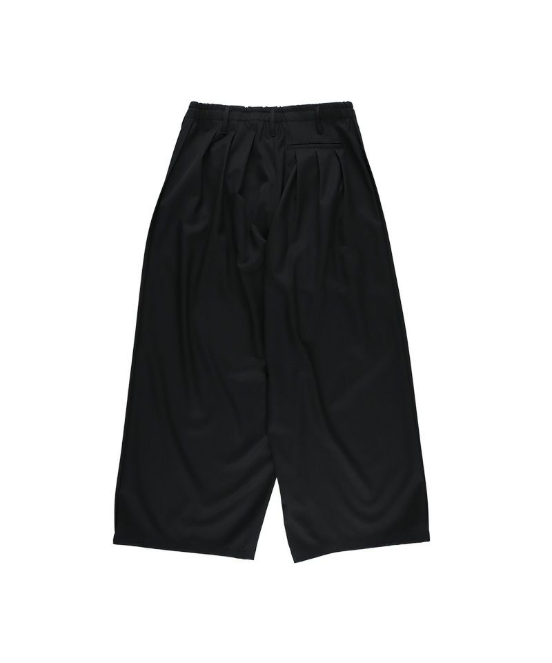 ギャバジンタックワイドパンツ sulvam