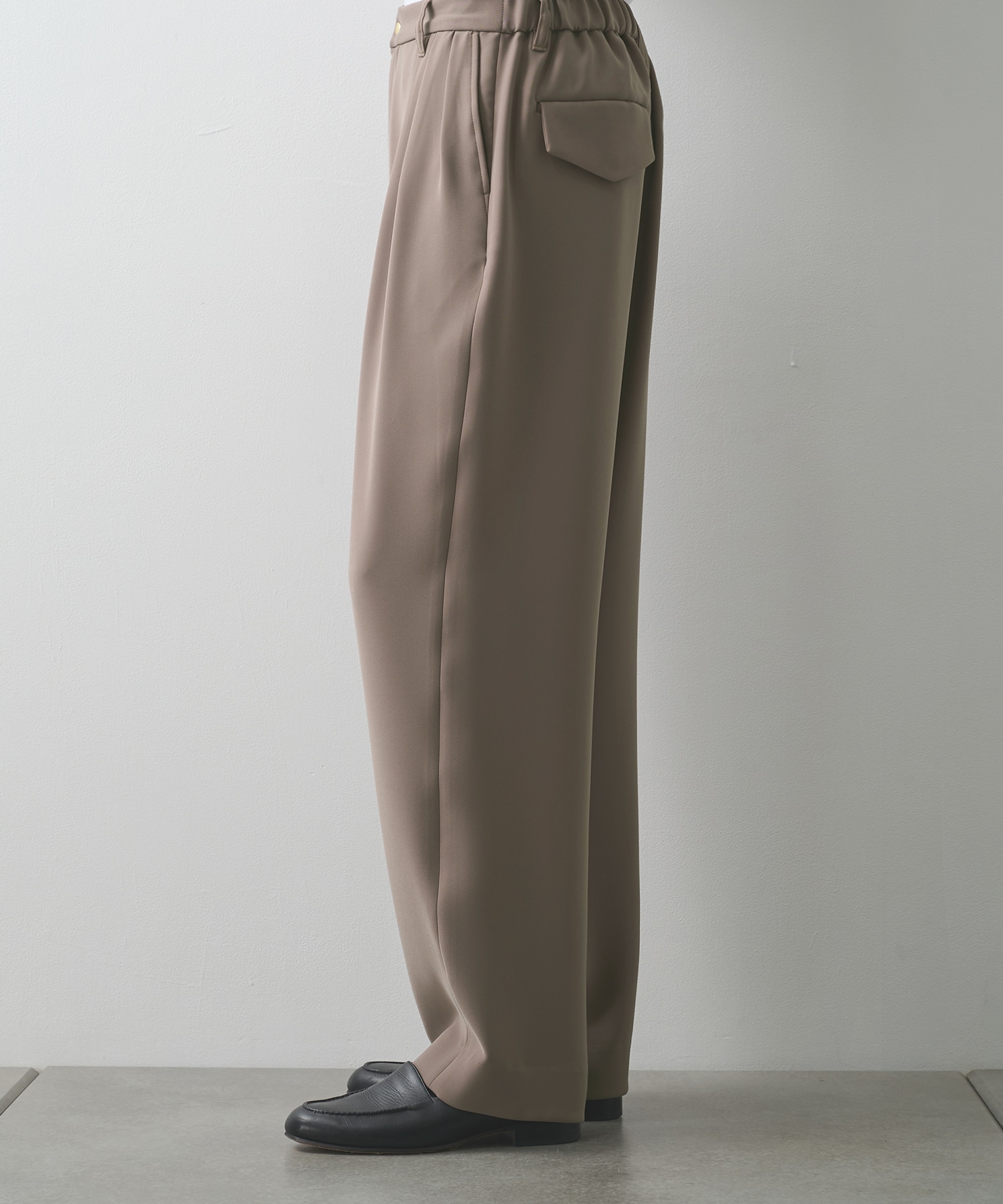 Dry Double Cloth 3Tuck Semi Wide Pant CULLNI
