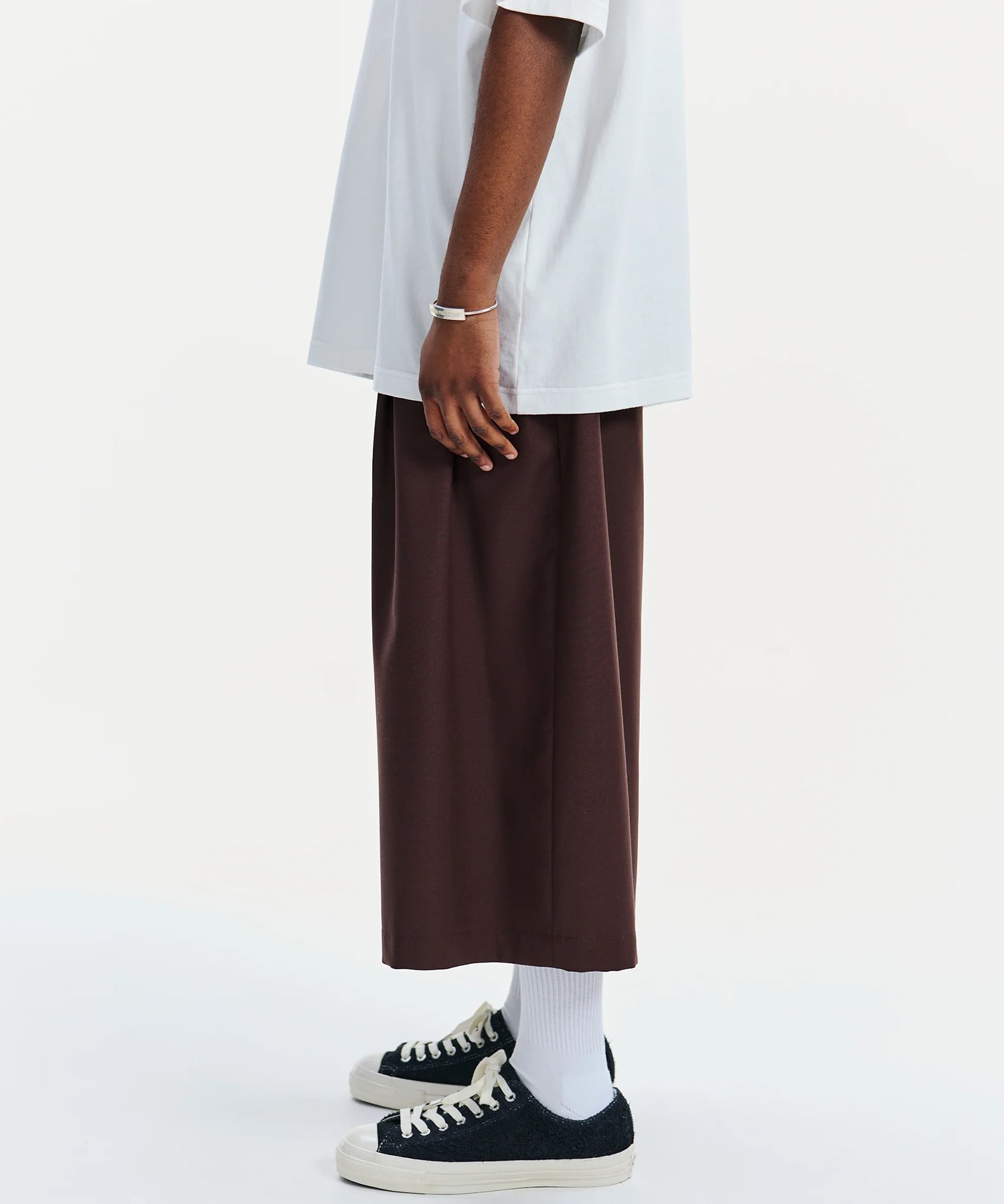 T/W Twill Shin Cut Wide Easy Trousers COOTIE PRODUCTIONS