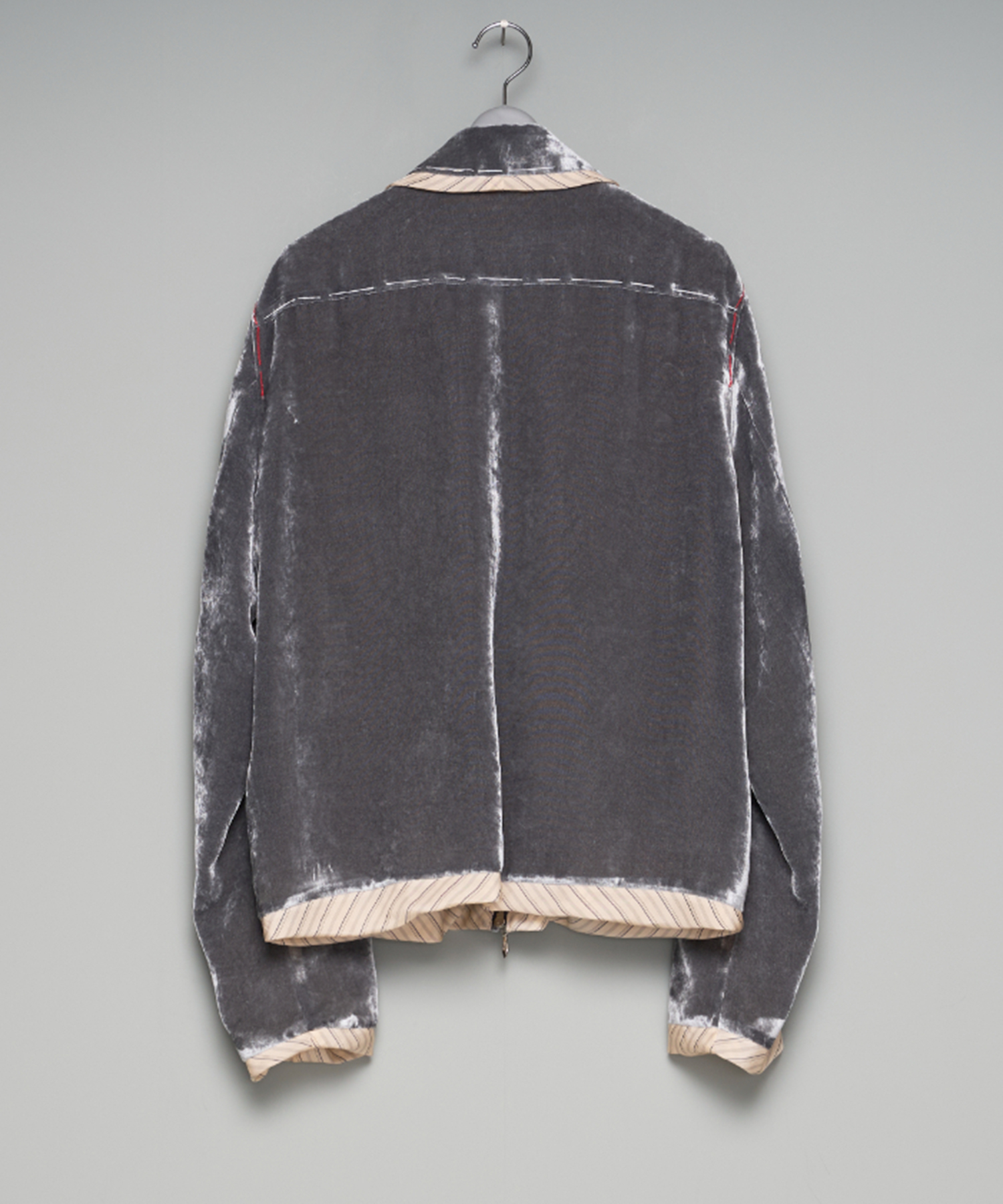 UNEVEN VELVET JACKET MASU