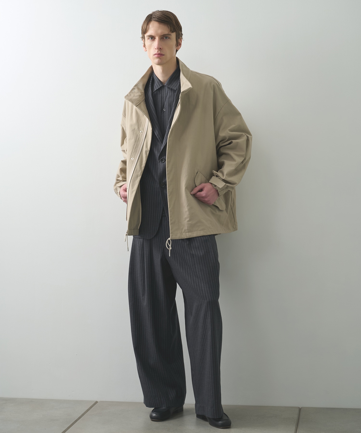 別注 36G ECONYL Solid INCL Military Blouson KANEMASA PHIL.