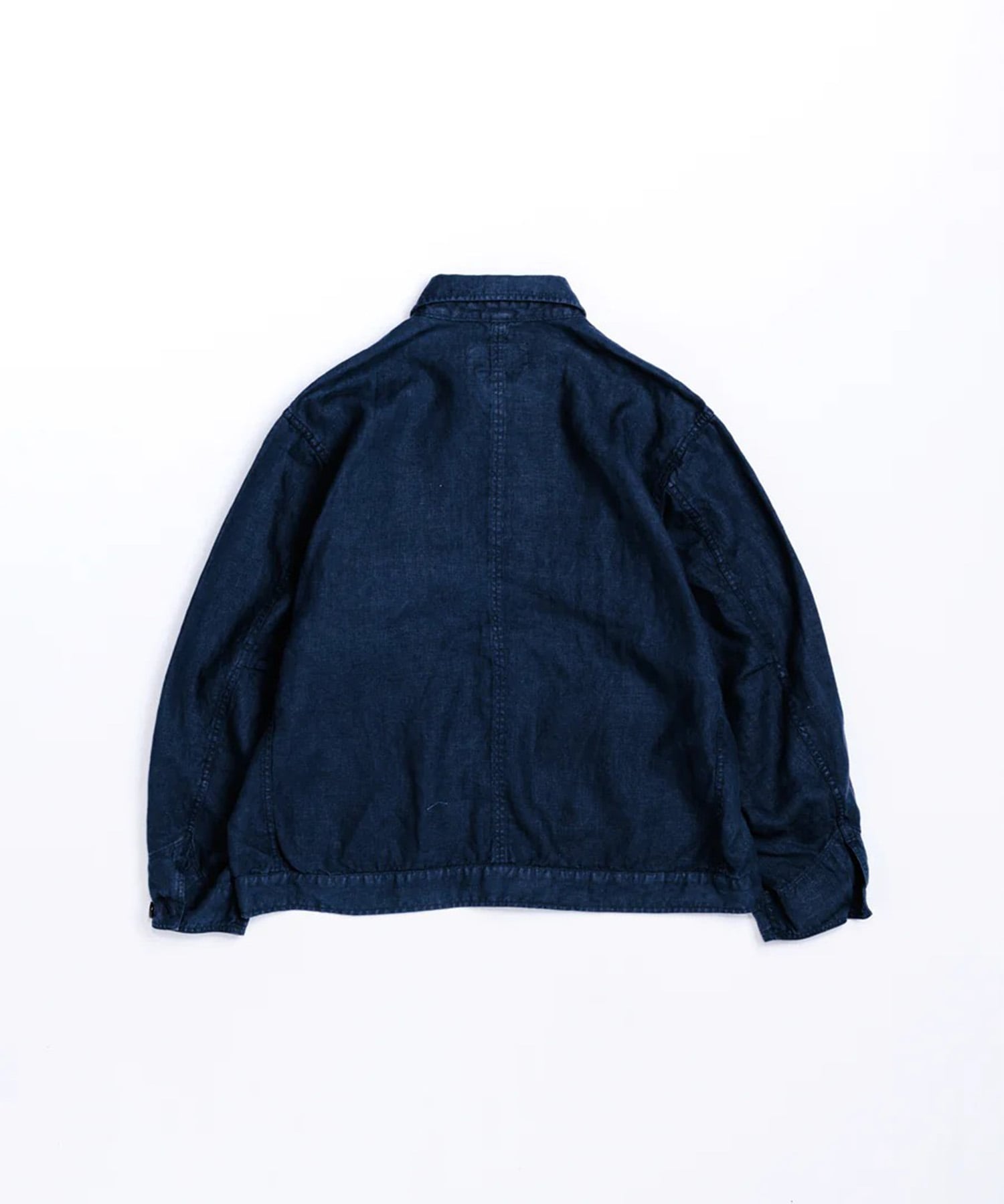 SULFUR DYED LINEN UTILITY JACKET ANACHRONORM