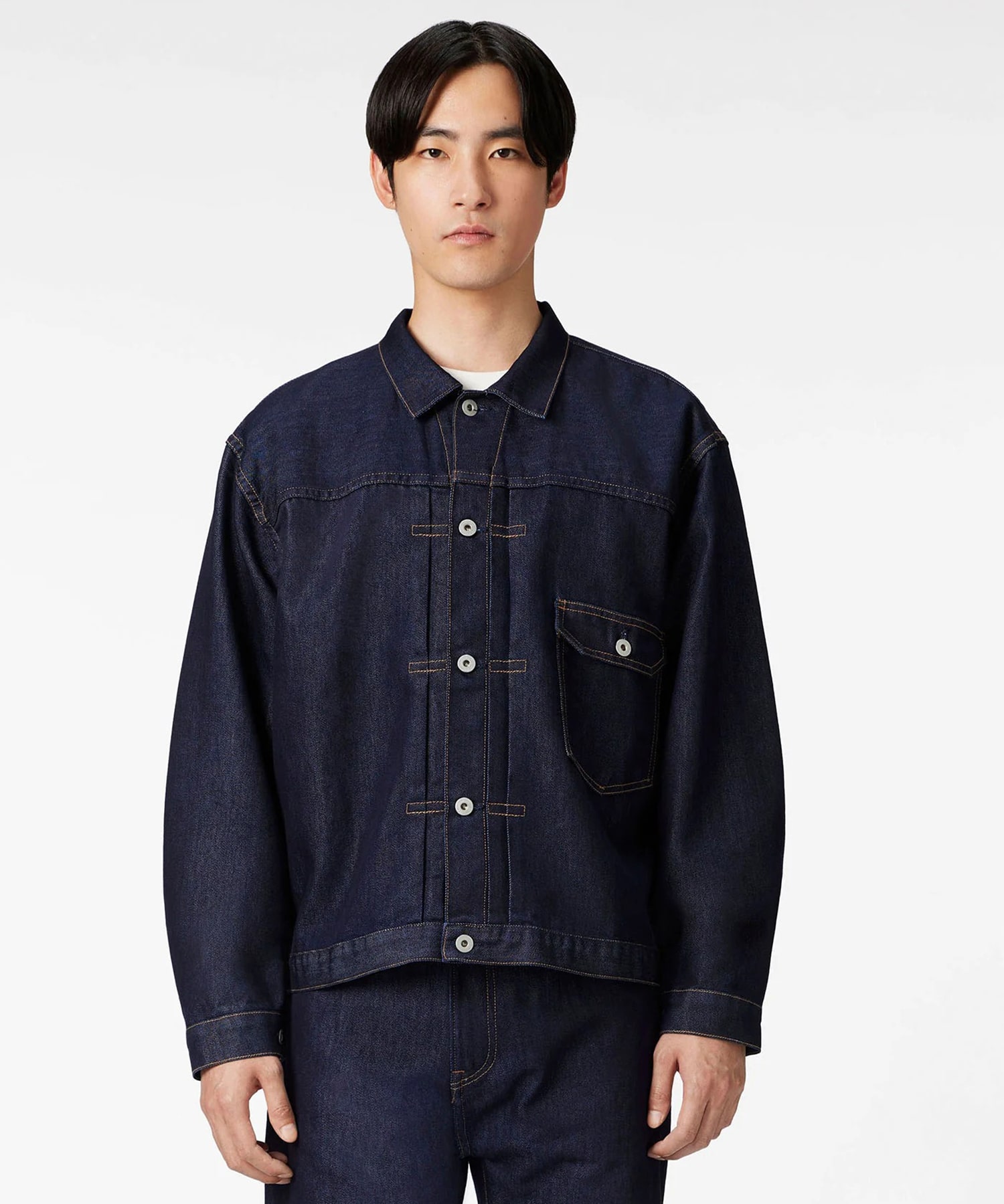 Light type 1 denim jacket 9oz JAPAN BLUE