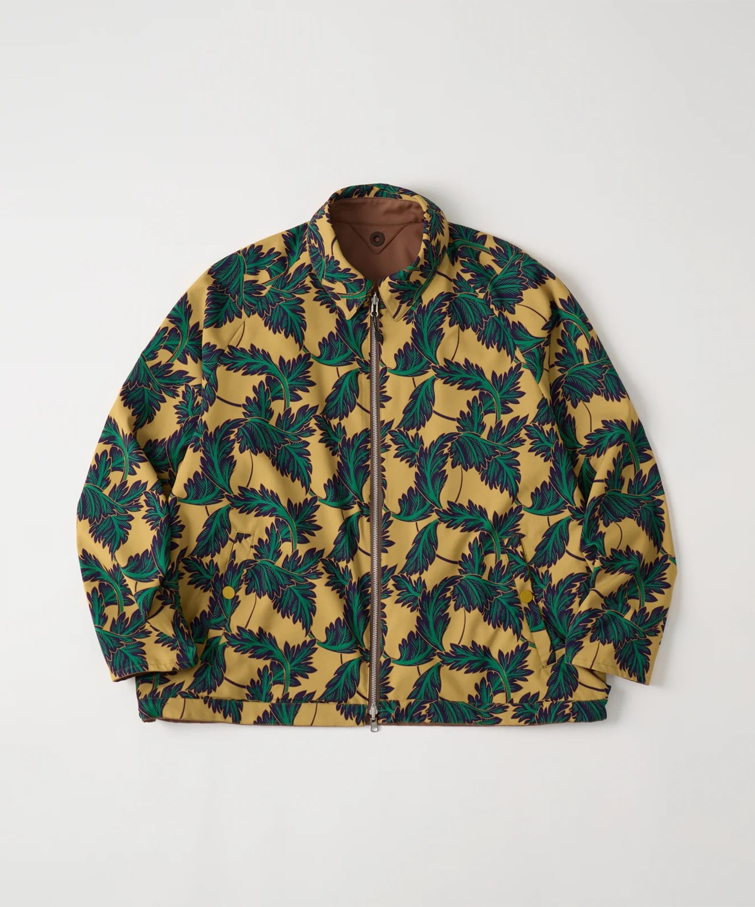 BOTANICAL PATTERN REVERSIBLE BLOUSON White Mountaineering