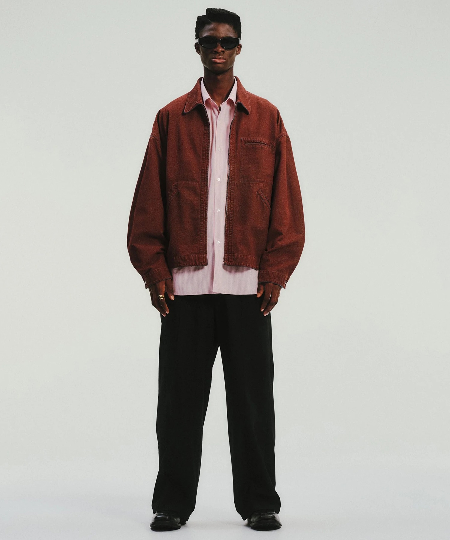 Grainy Denim Work Jacket COOTIE PRODUCTIONS