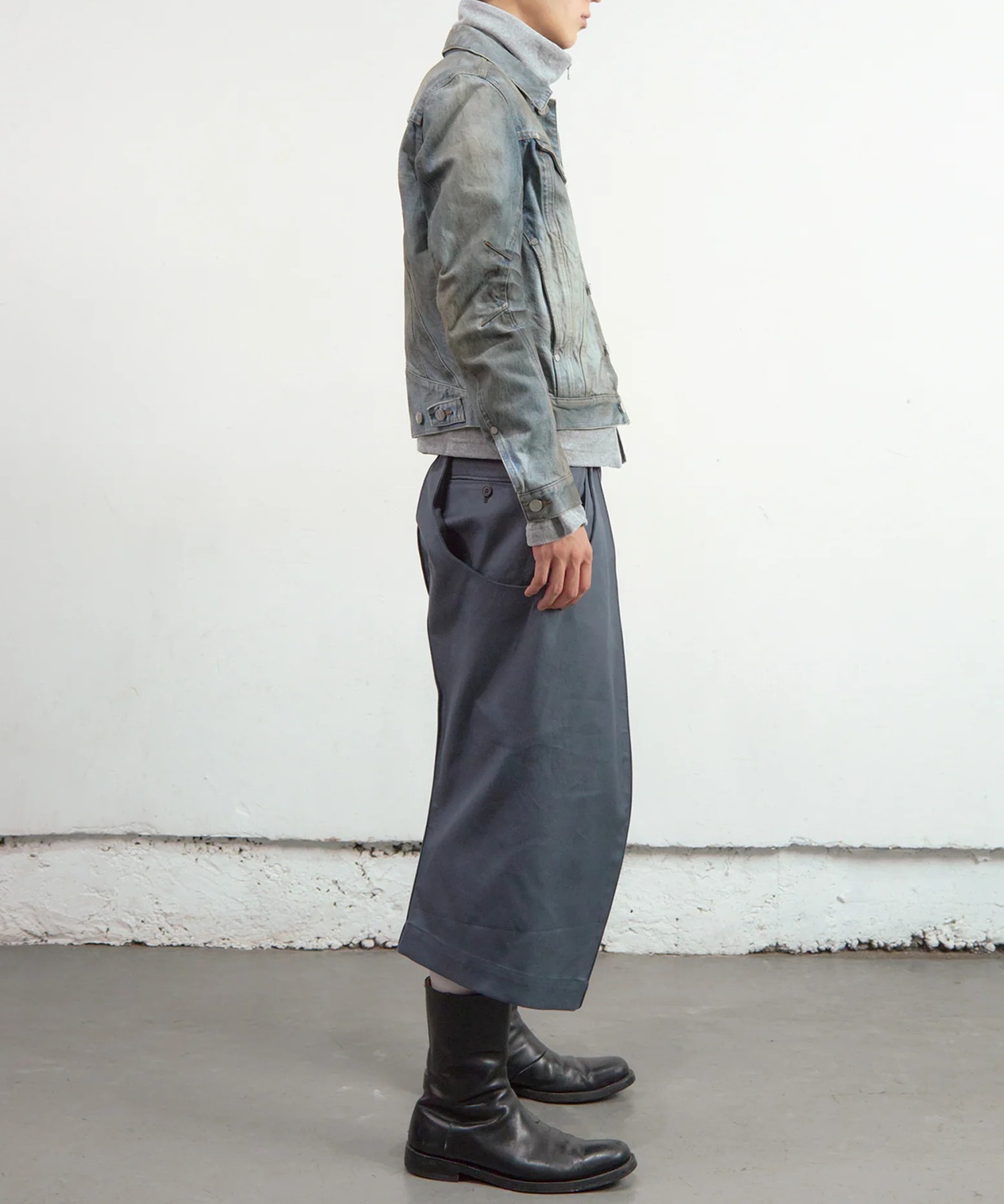 DENIM TRUCKER JACKET NVRFRGT