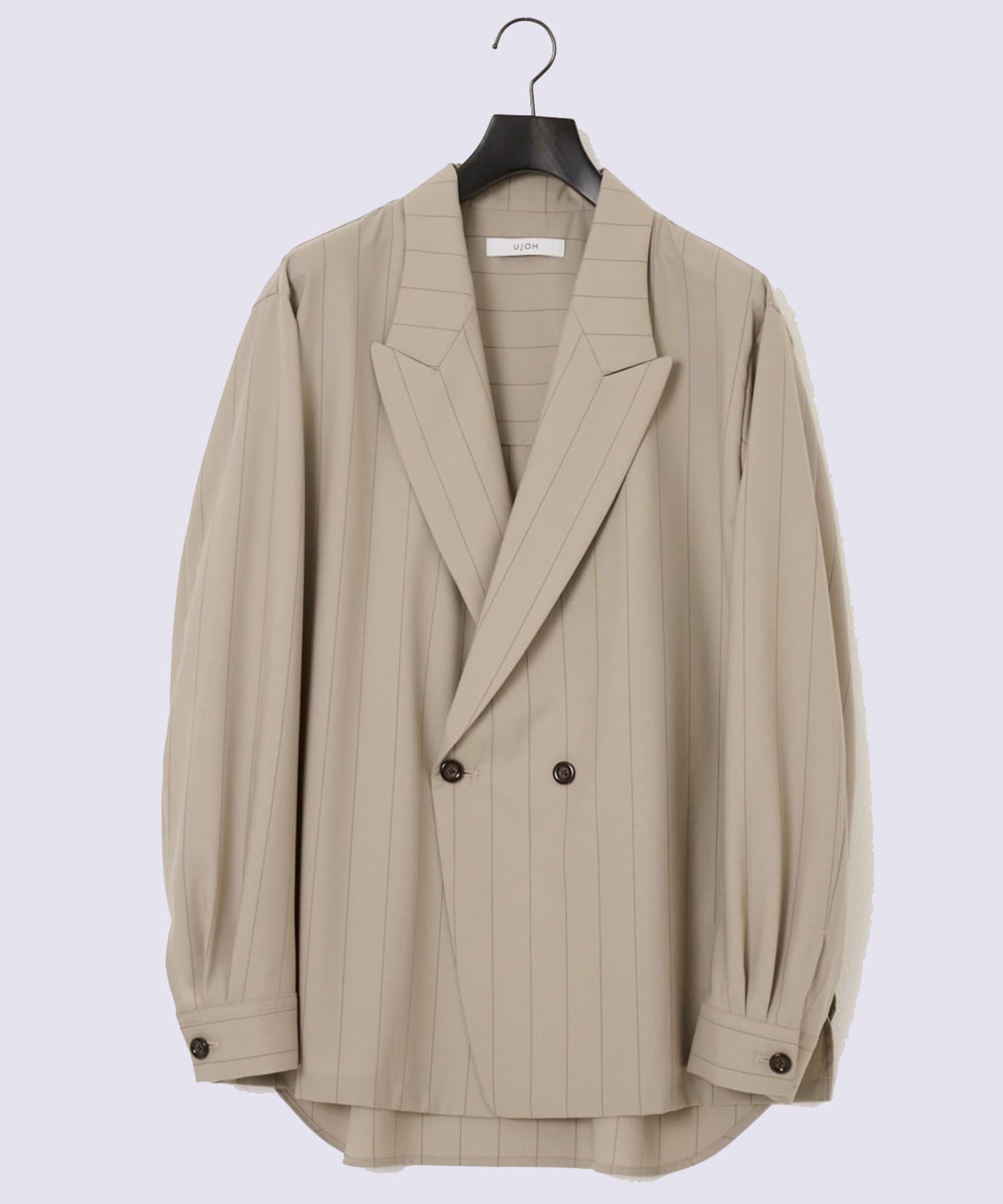 Peaked Lapel Collar Shirt JKT UJOH HOMME