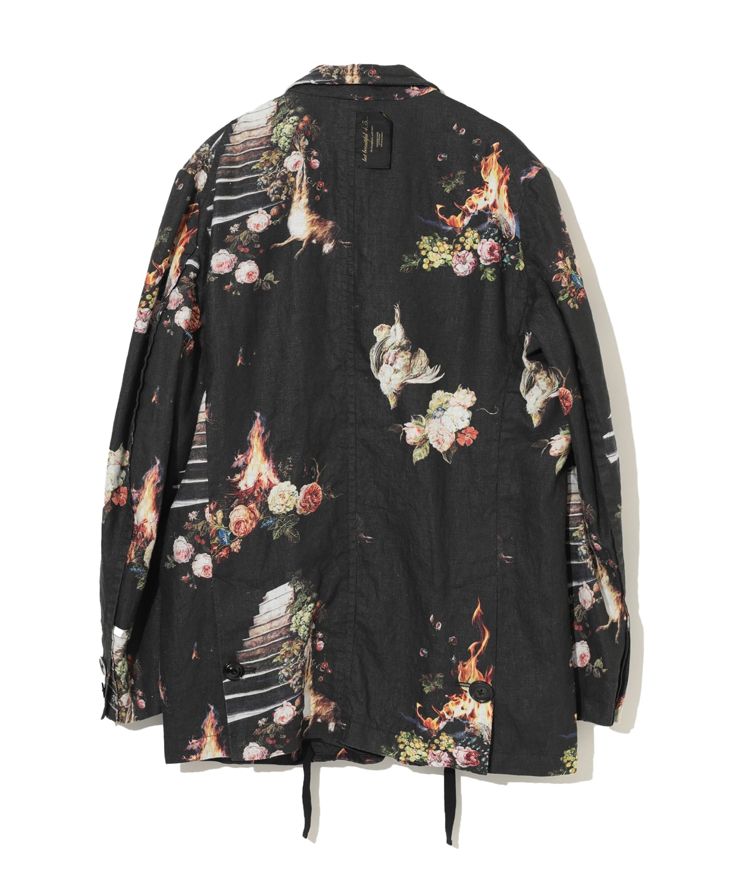 UC1F4103-1　FLOWER JKT UNDERCOVER