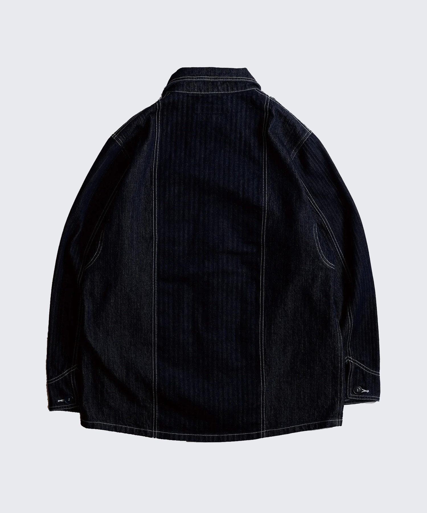 PACHWORK COVERALL JACKET RINSE FDMTL