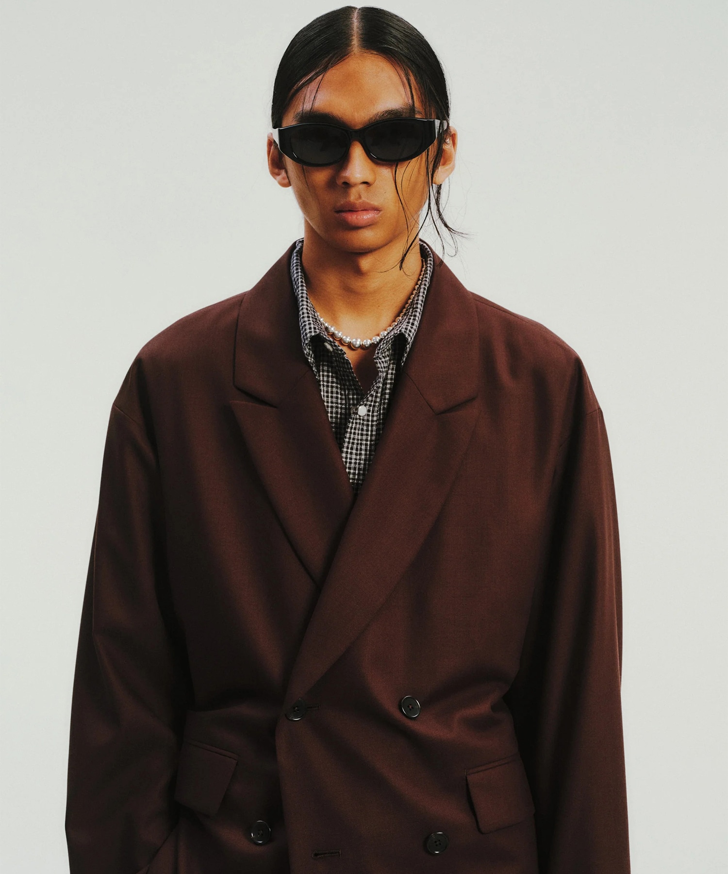 T/W Twill Double Breasted Jacket COOTIE PRODUCTIONS