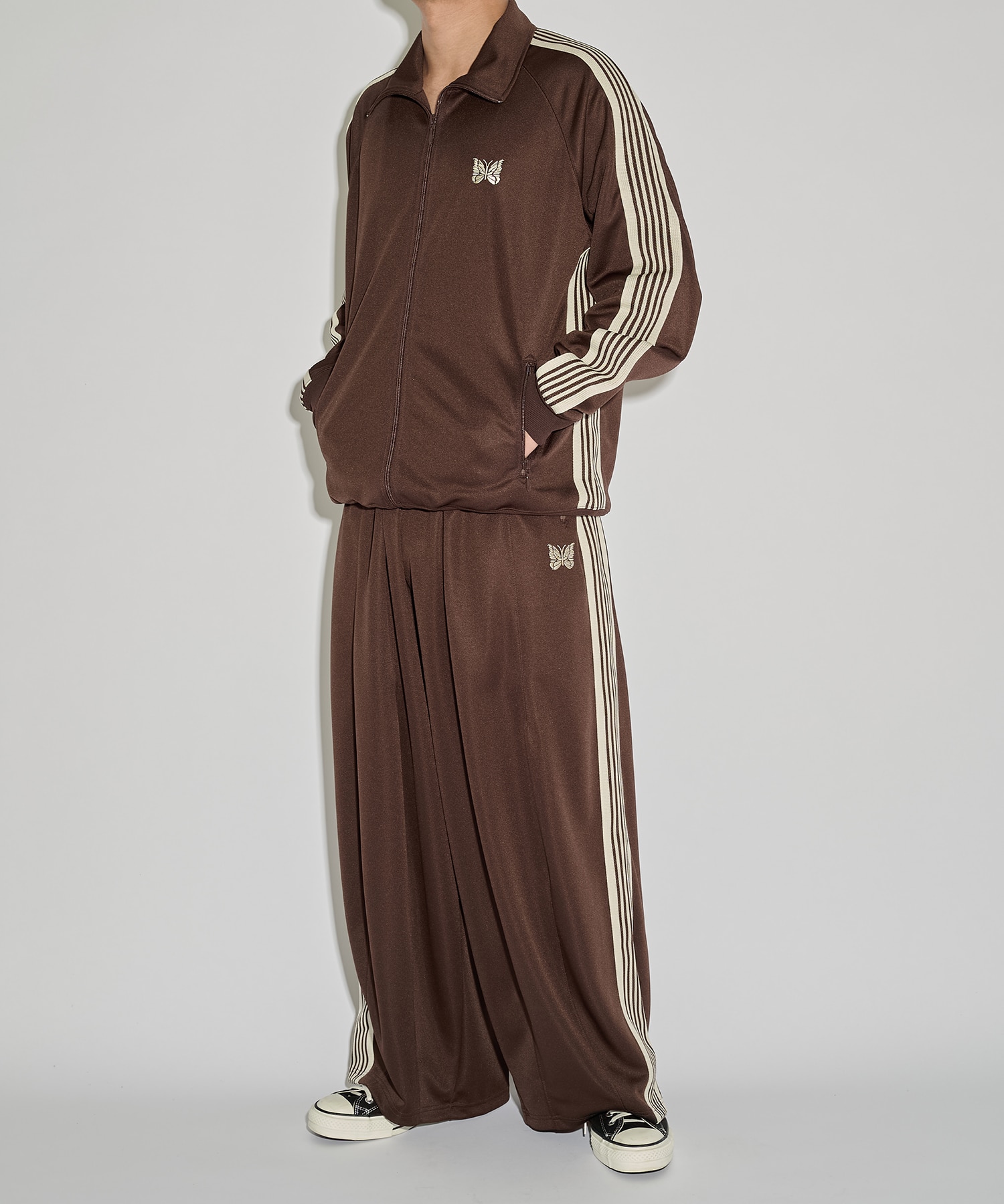 別注Track Jacket - Poly Smooth NEEDLES