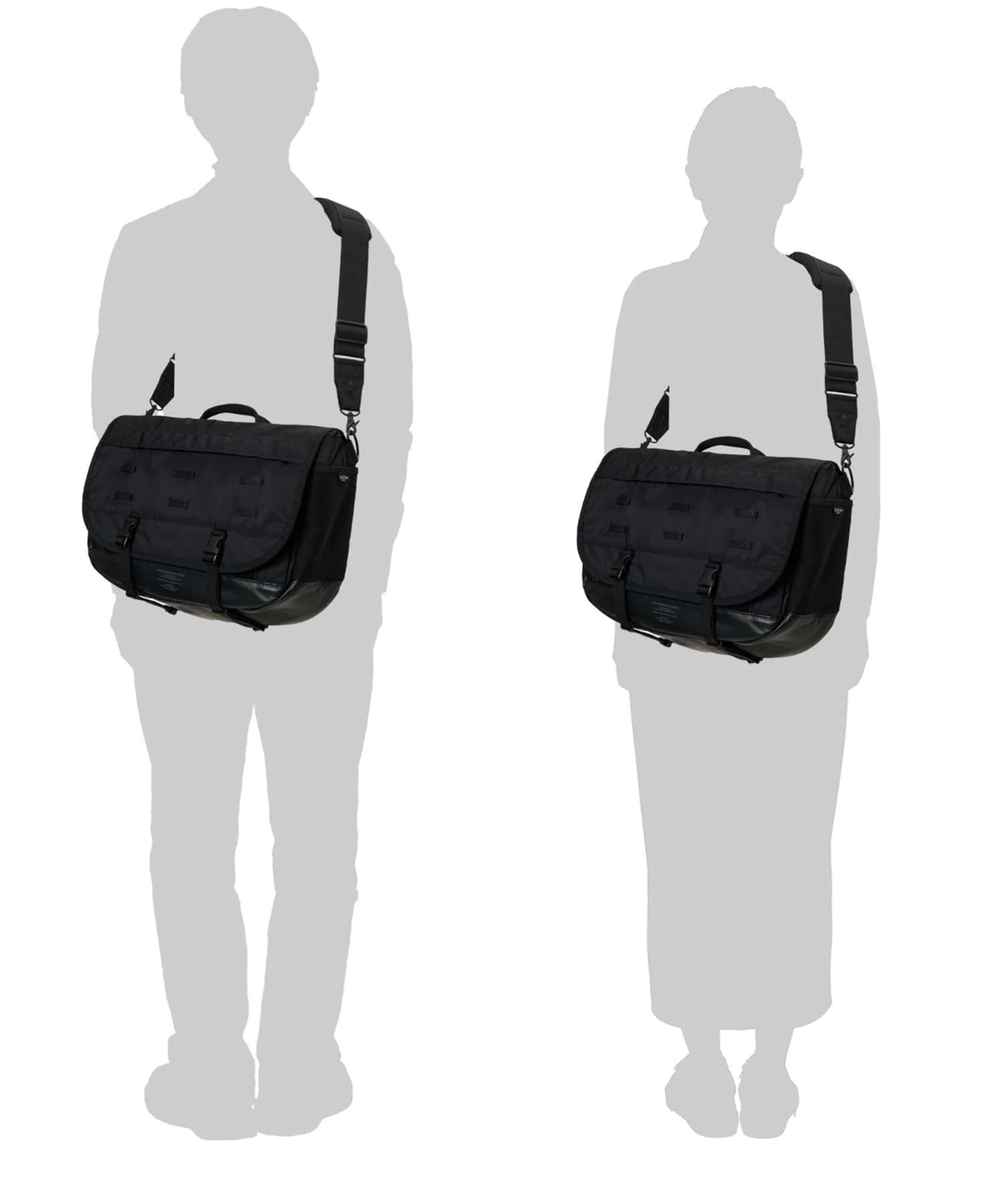 MONOCHROME MESSENGER BAG PORTER
