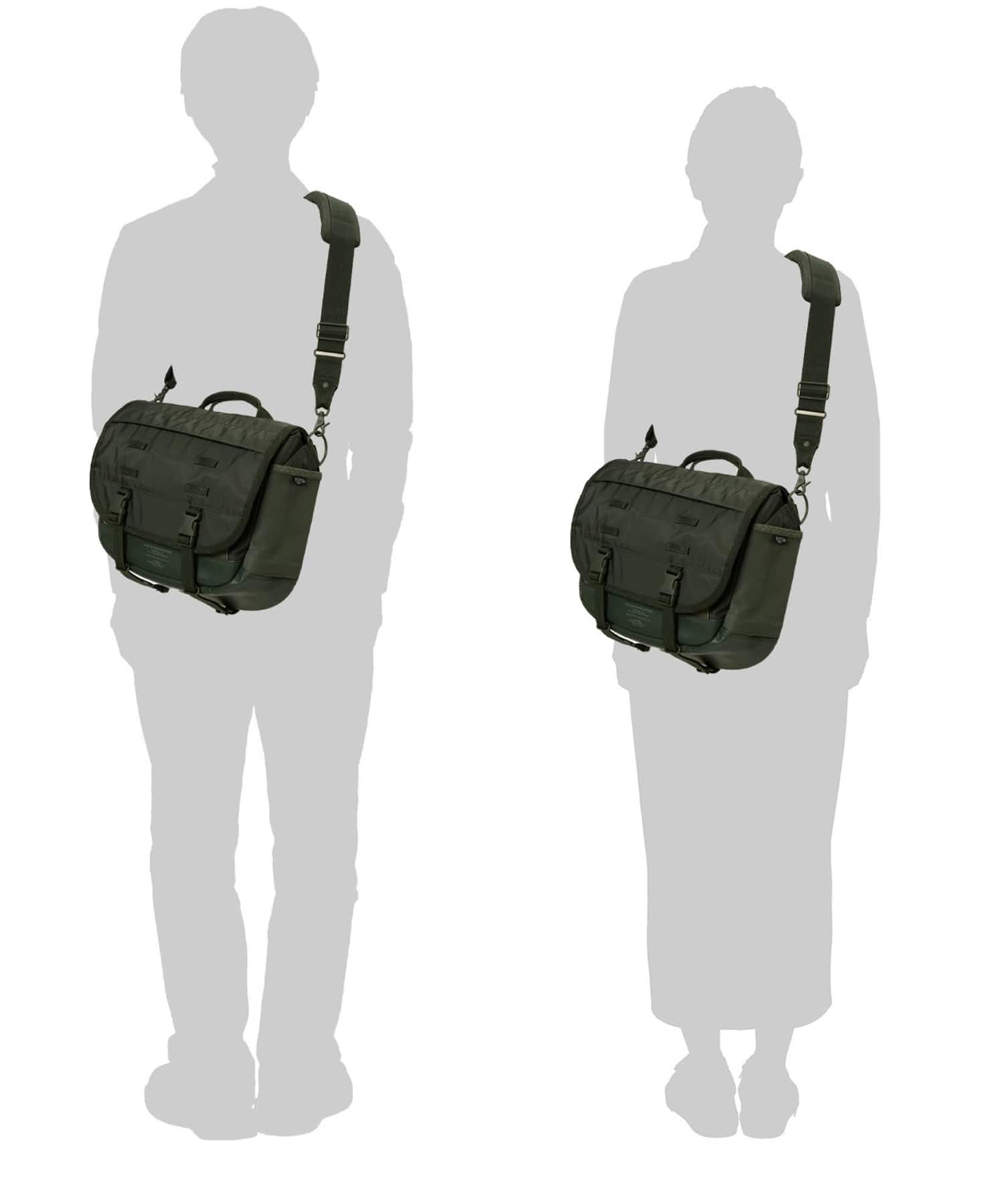 MONOCHROME MESSENGER BAG(S) PORTER