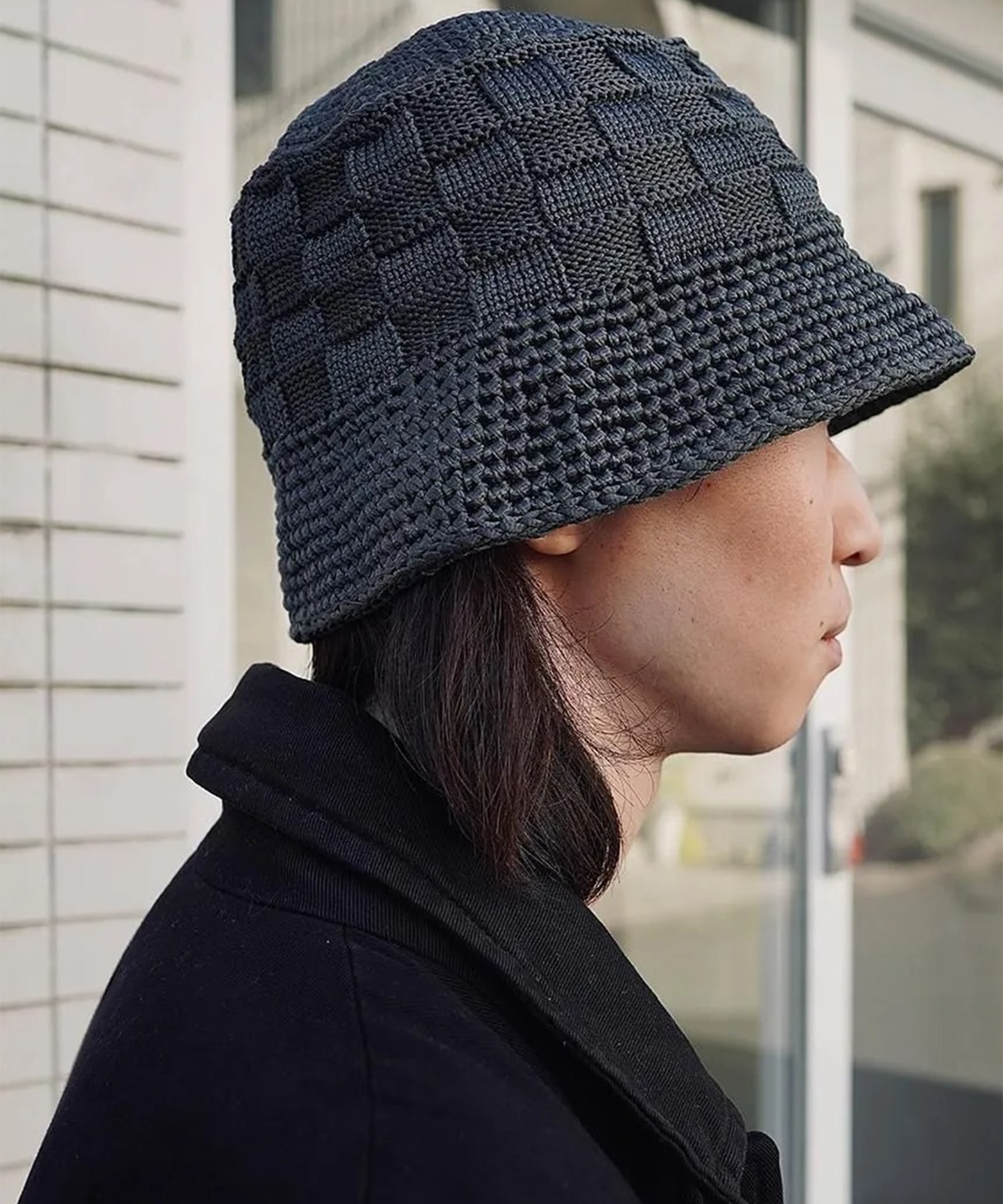 POLY KNIT BUCKET HAT KIJIMA TAKAYUKI