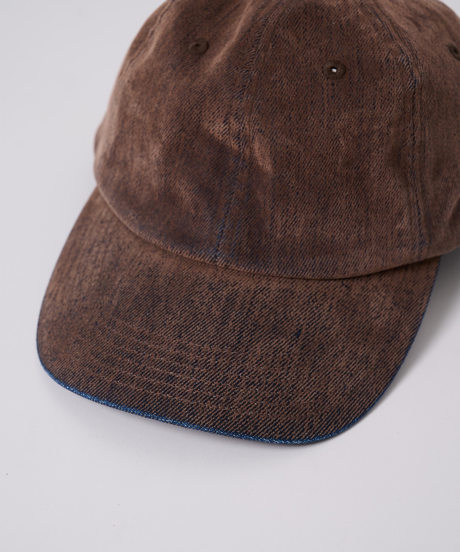 別注 FLOCKY PRINTED DENIM 6PANEL CAP KIJIMA TAKAYUKI