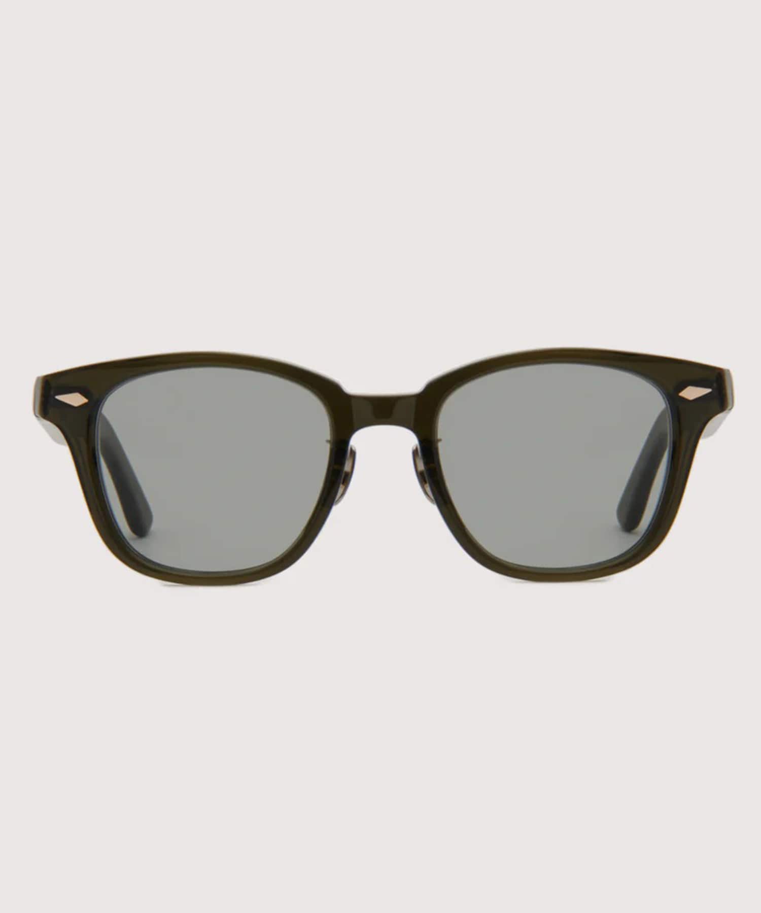 SANSUI FR #5 CLEAR SMOKE OLIVE × GREY GREEN to D.GREY NOCHINO OPTICAL