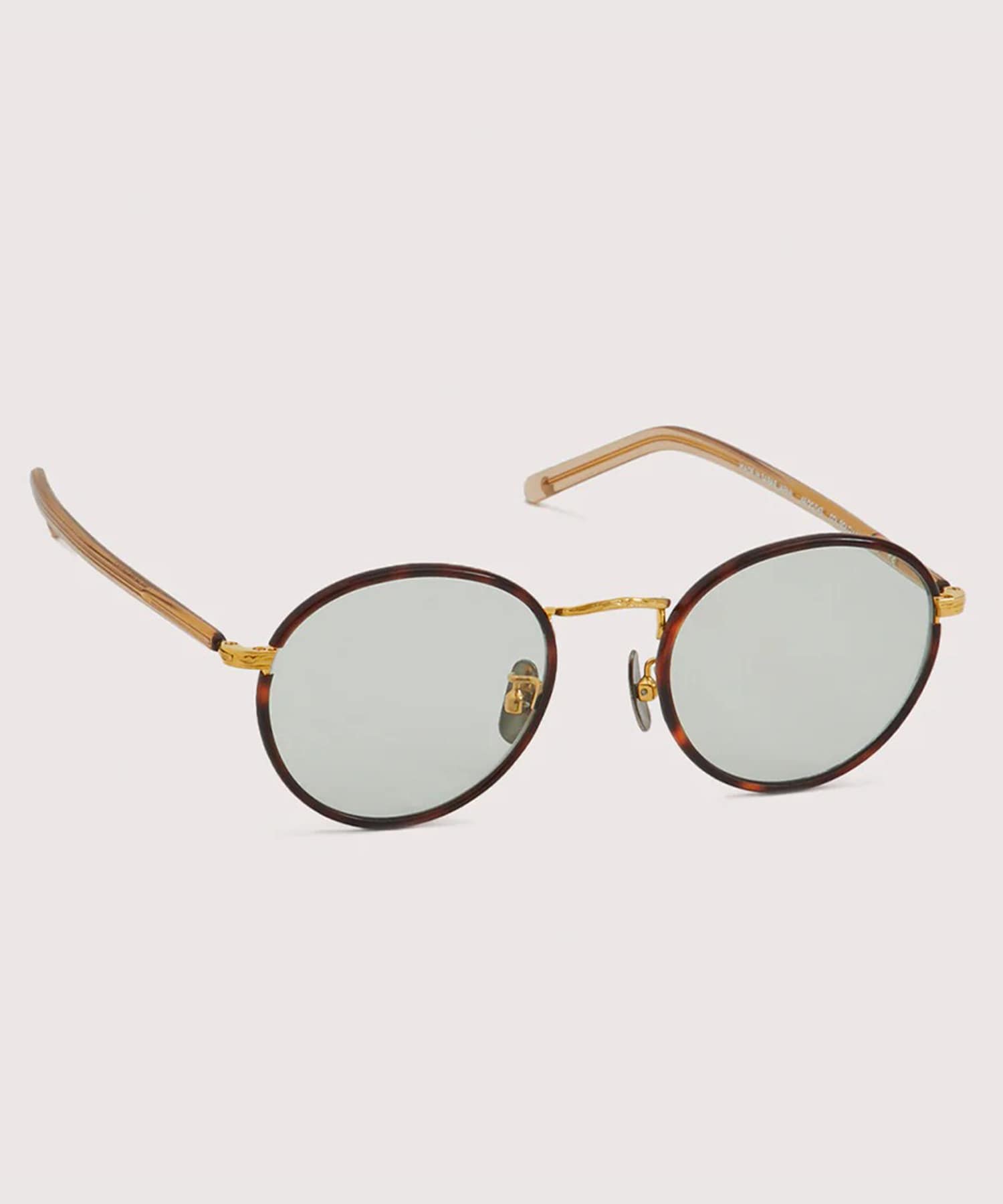 KYOKUSUI #5 RICH AMBER & CHAMPAGNE GOLD × L.SMOKE GREEN NOCHINO OPTICAL