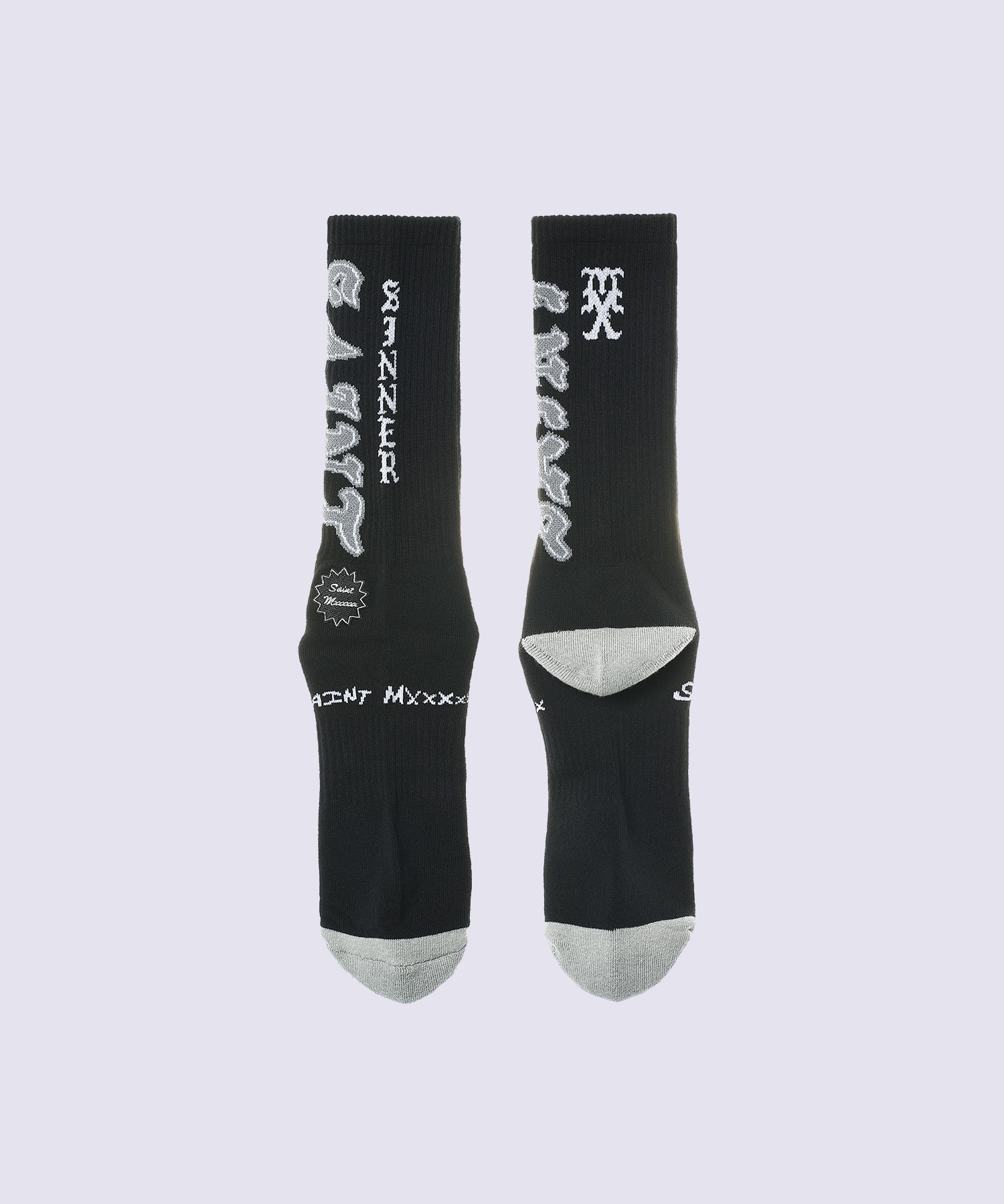 SM-MK8-0000-109/SOCKS/SAINT/BLACK GRAY SAINT M××××××
