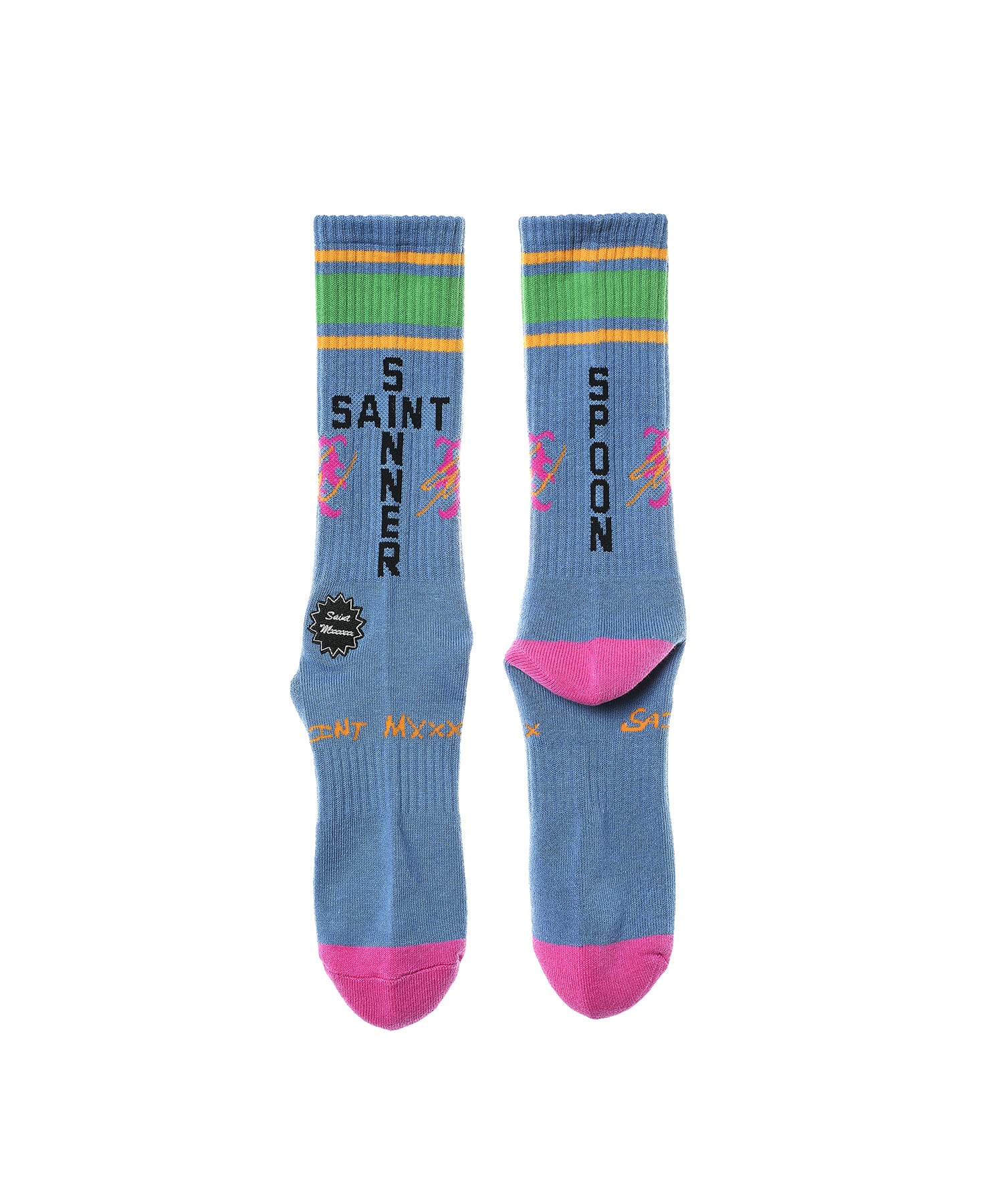 SM-MK8-0000-C14/SW_SOCKS/SAINT SW/BLUE SAINT M××××××