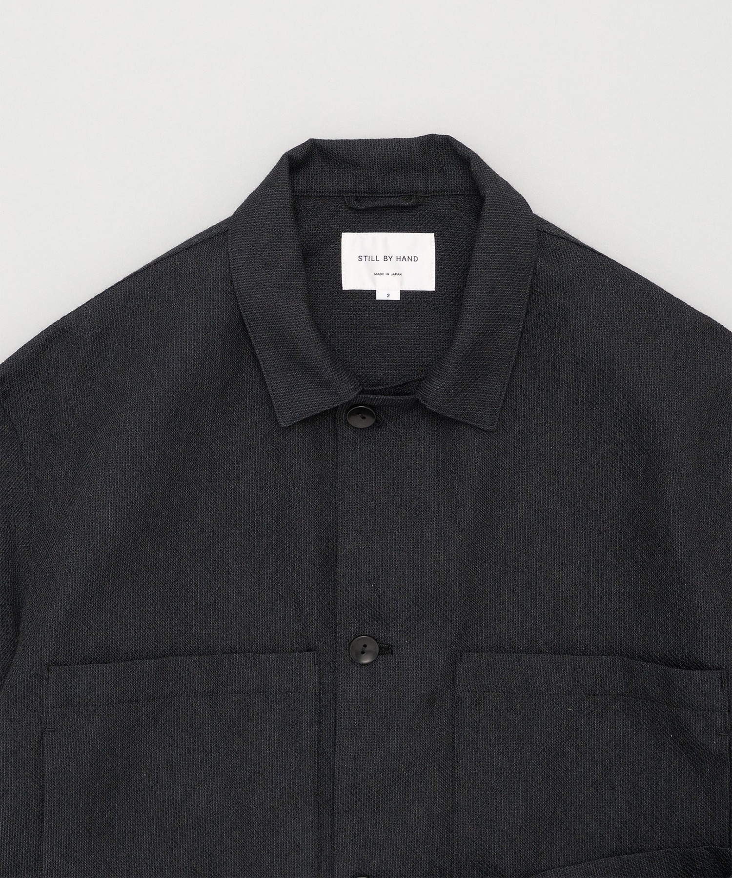 Mixed colour shirt jacket STILL BY HAND